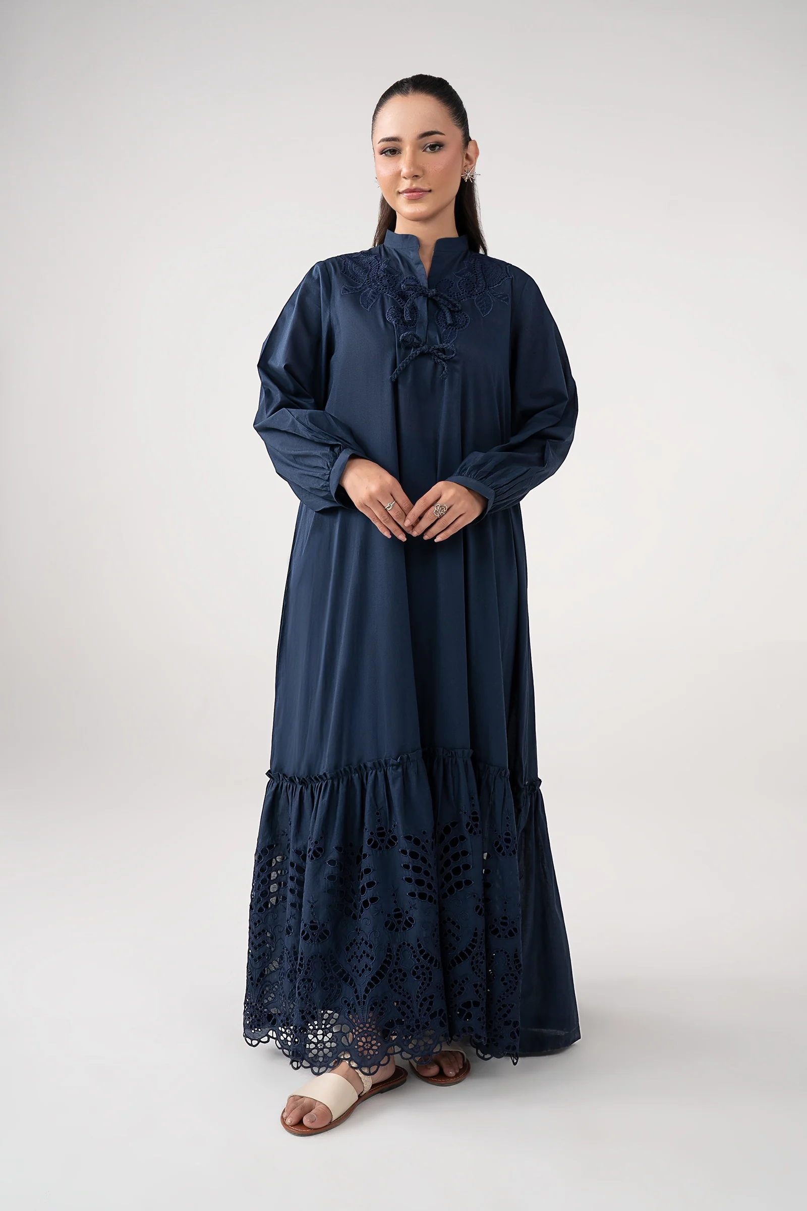 Embroidered Lawn Dress