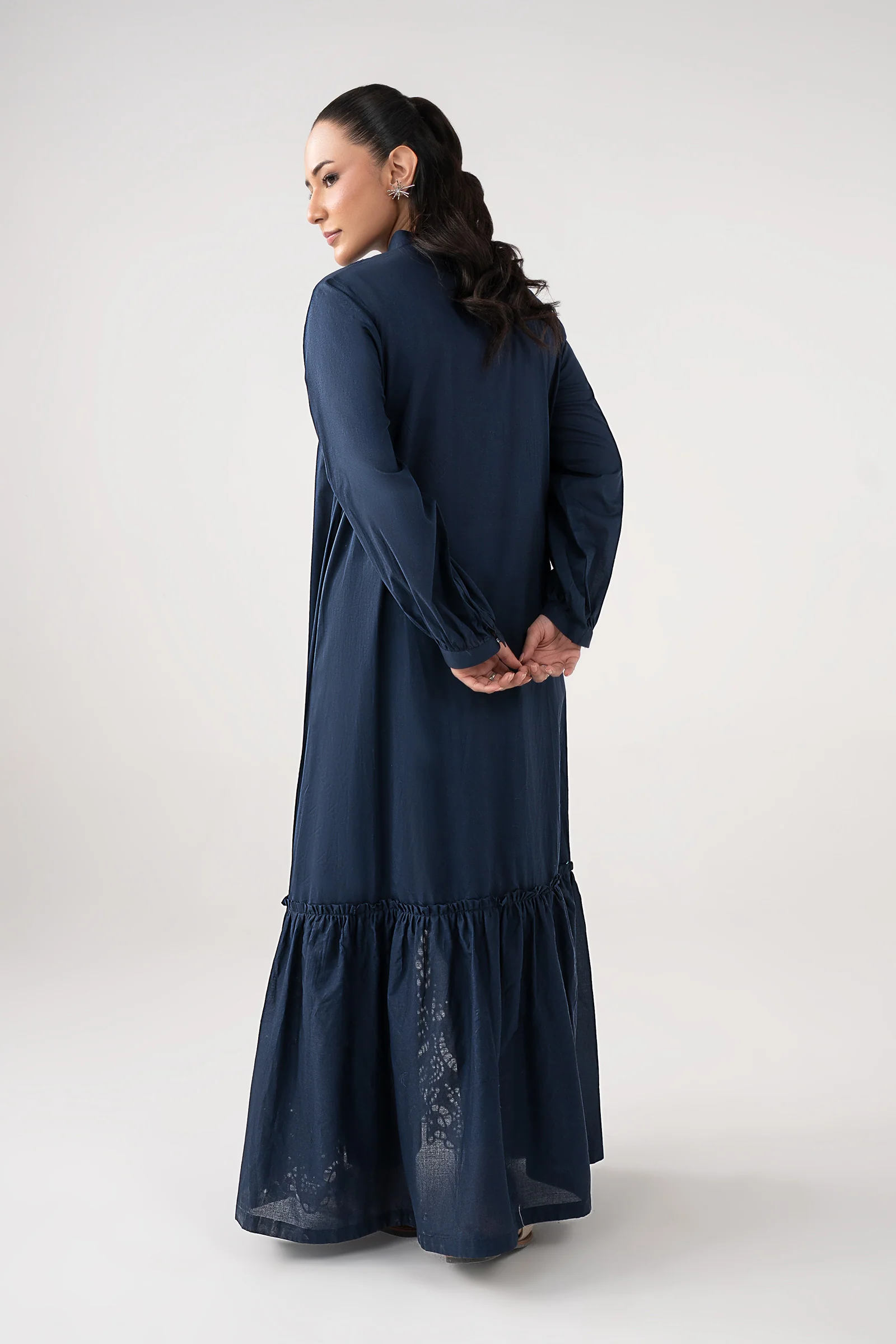 Embroidered Lawn Dress - Image 8