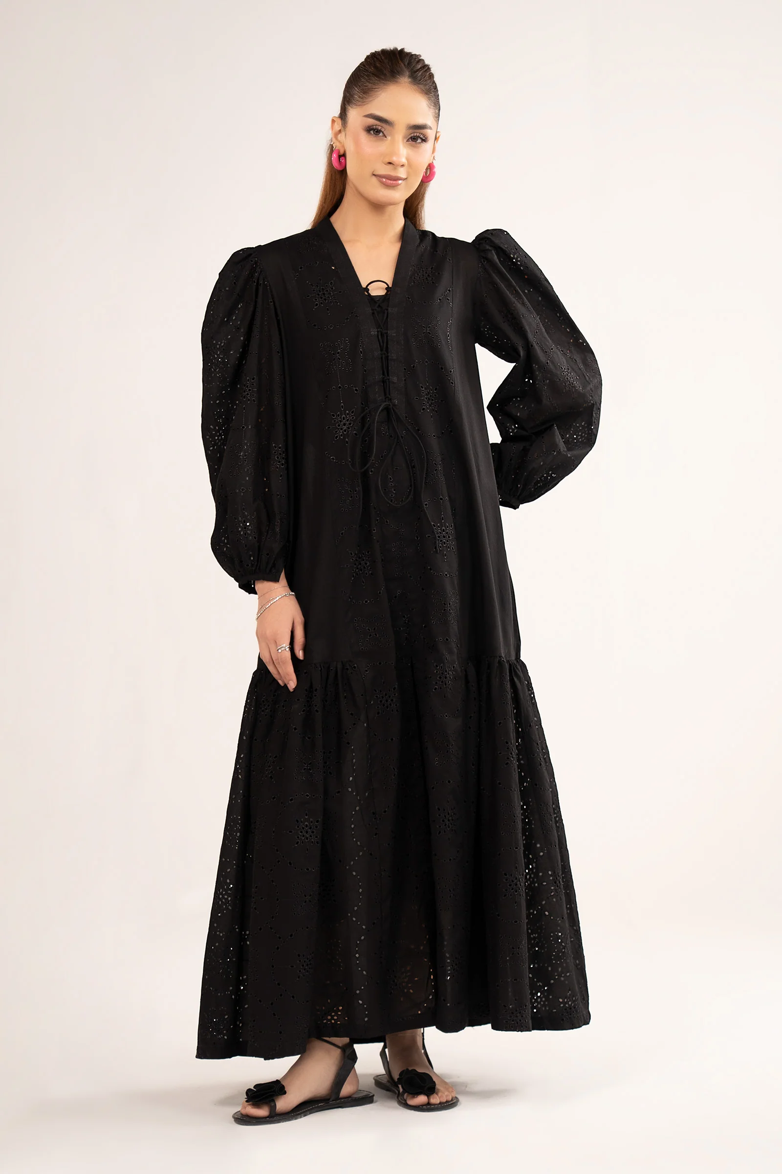 Embroidered Lawn Dress