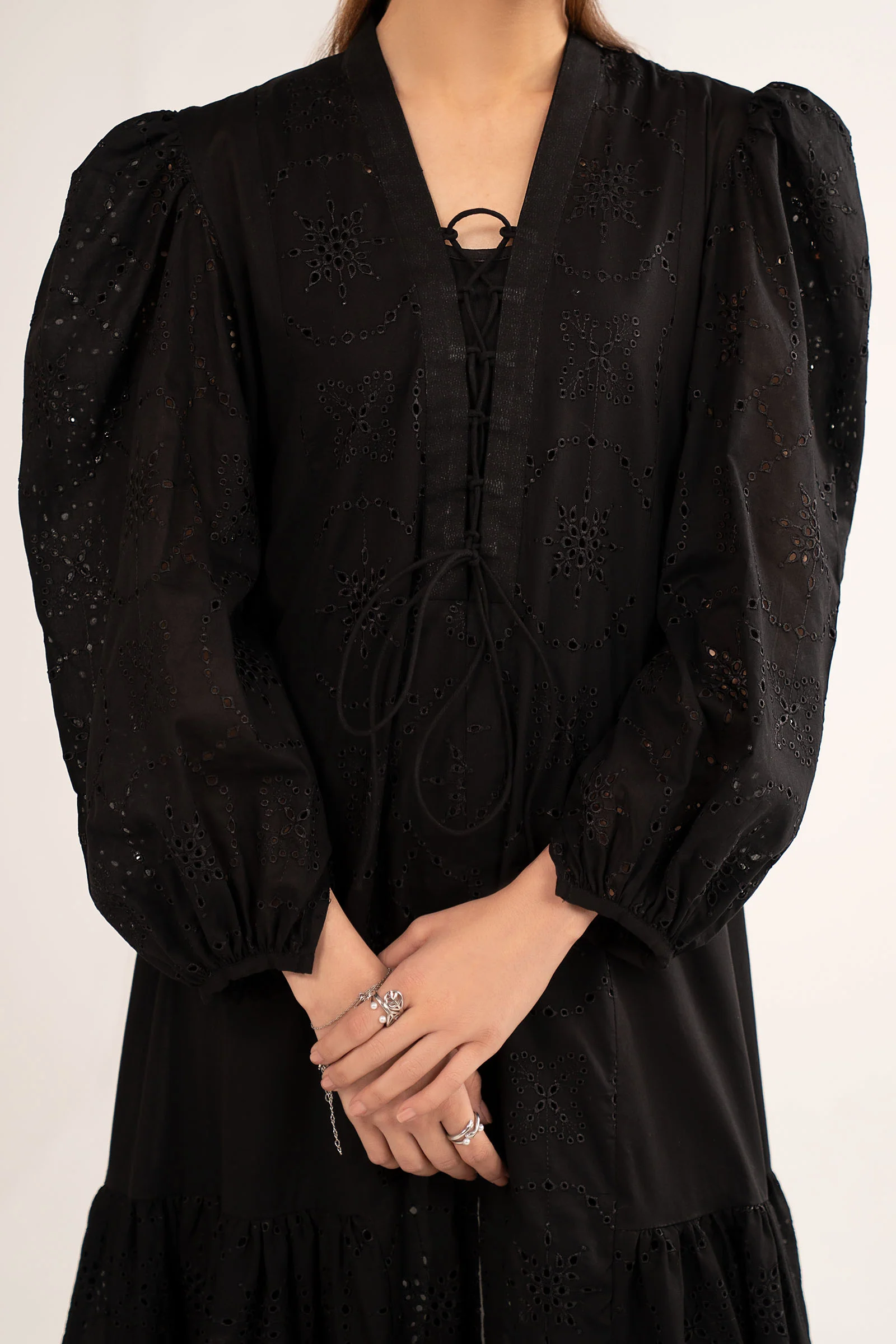 Embroidered Lawn Dress - Image 6