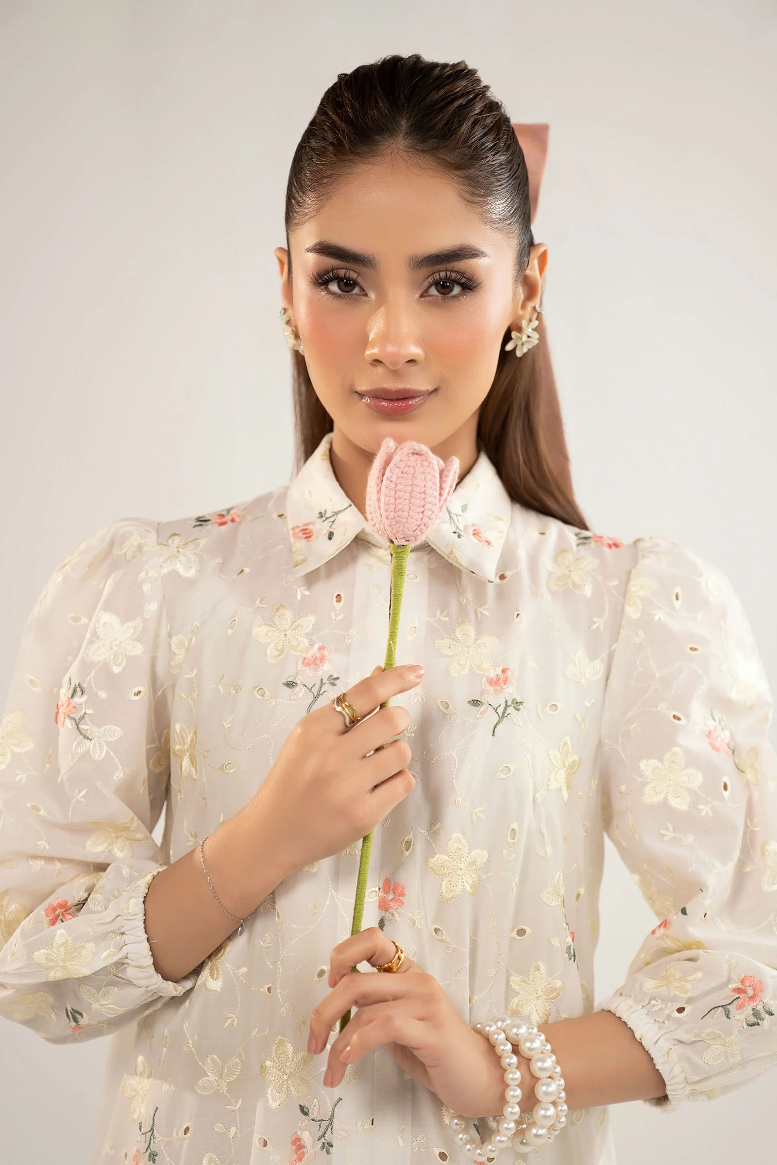 Embroidered Lawn Dress - Image 2