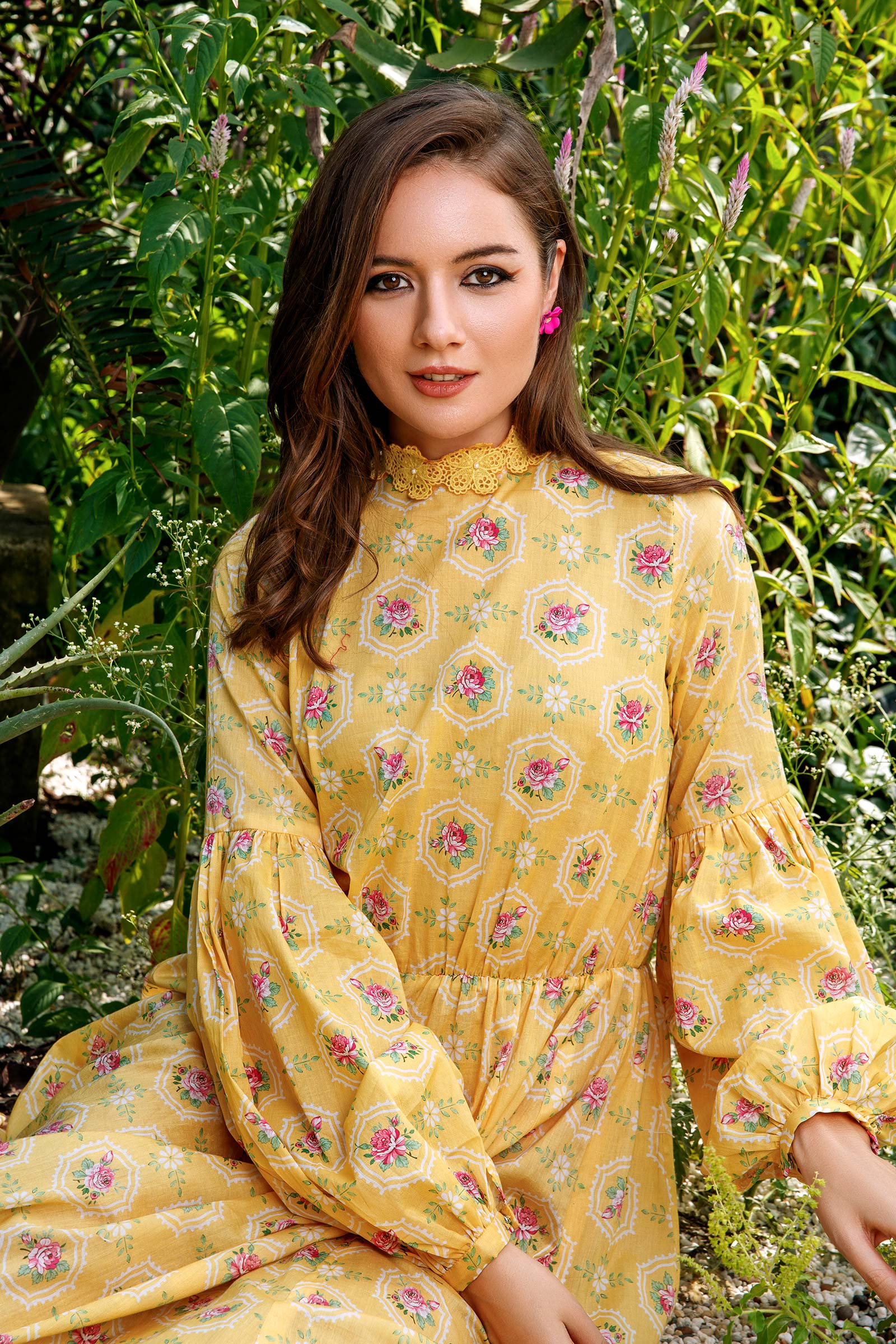 Unstitched fabric | Yellow MB-US23-104-A - Image 2