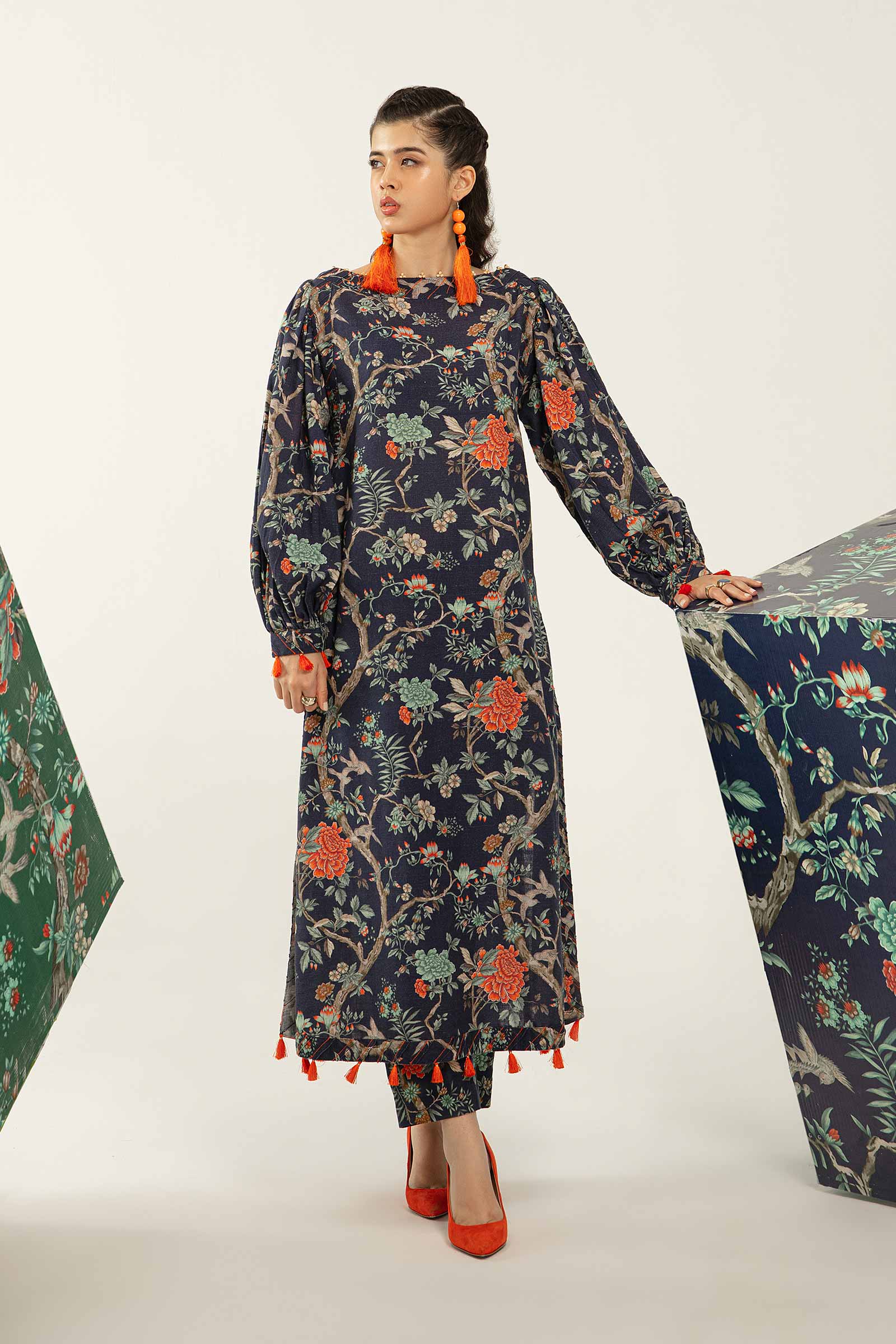 2 Piece - Khaddar Suit | MB-US23-202-A - Image 10