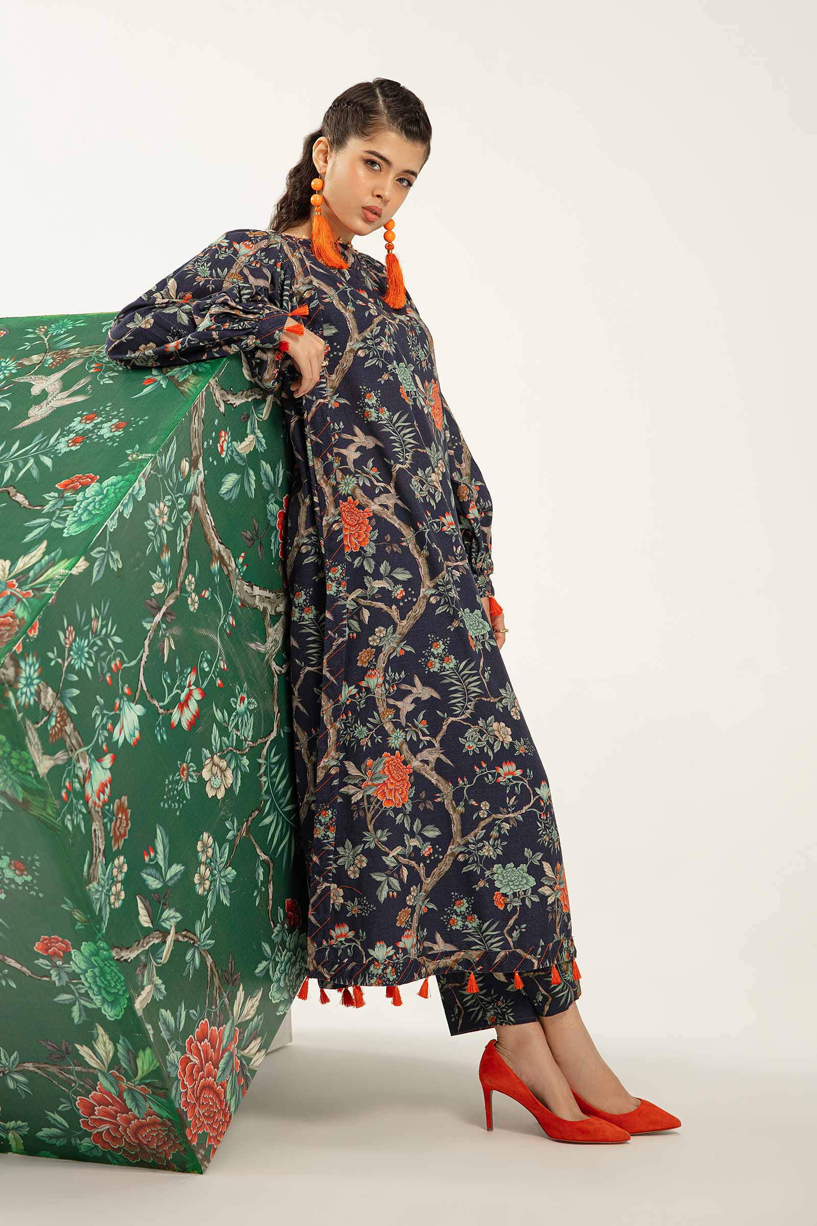 2 Piece - Khaddar Suit | MB-US23-202-A - Image 9