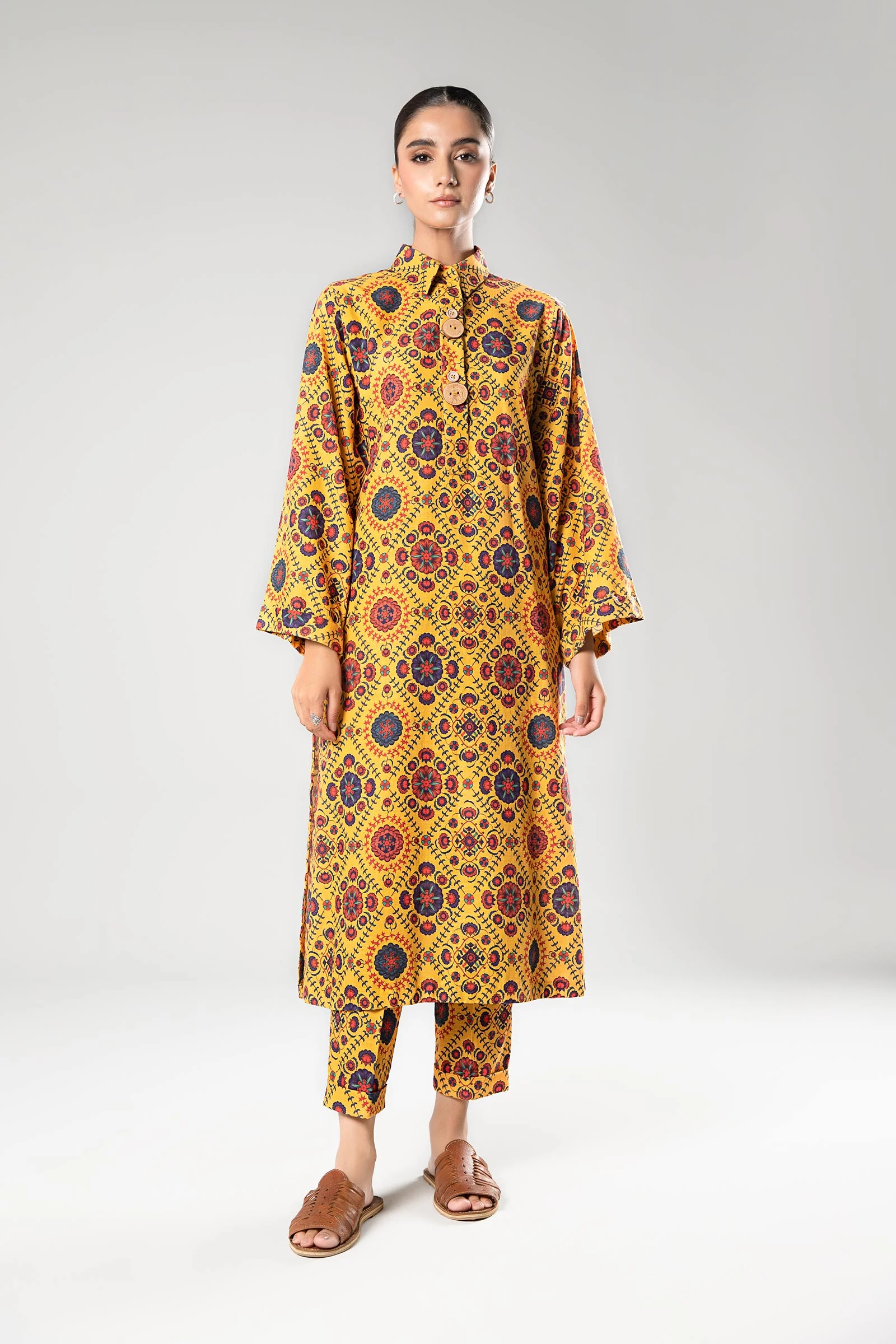 2 Piece - Khaddar Suit | MB-US23-203-B