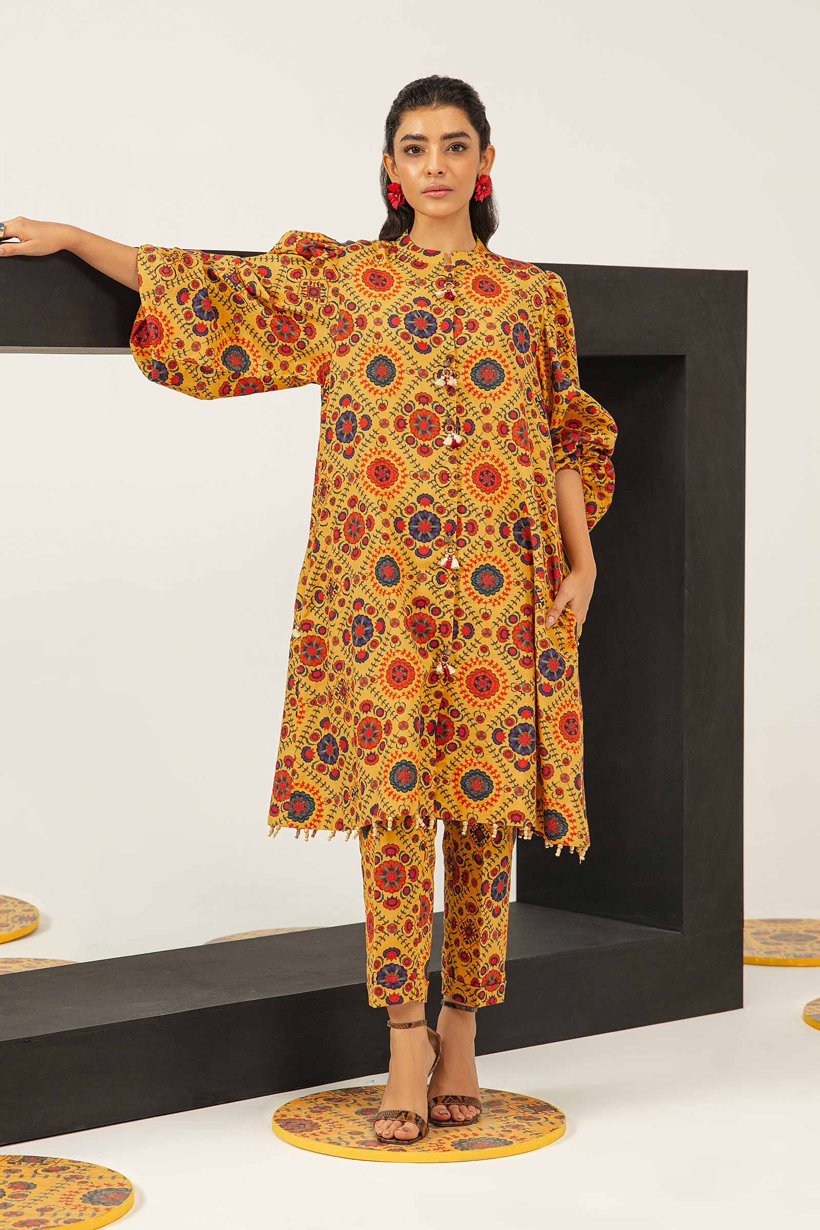2 Piece - Khaddar Suit | MB-US23-203-B - Image 10