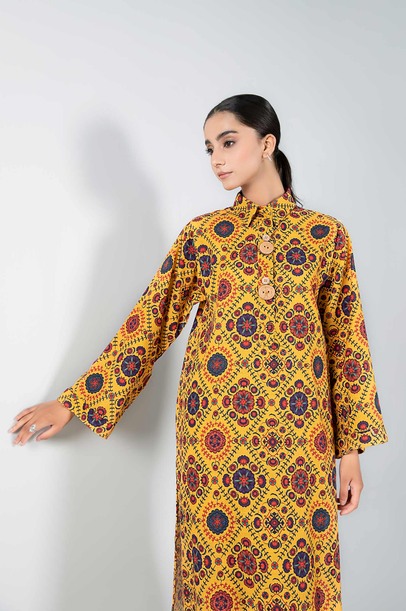 2 Piece - Khaddar Suit | MB-US23-203-B - Image 3
