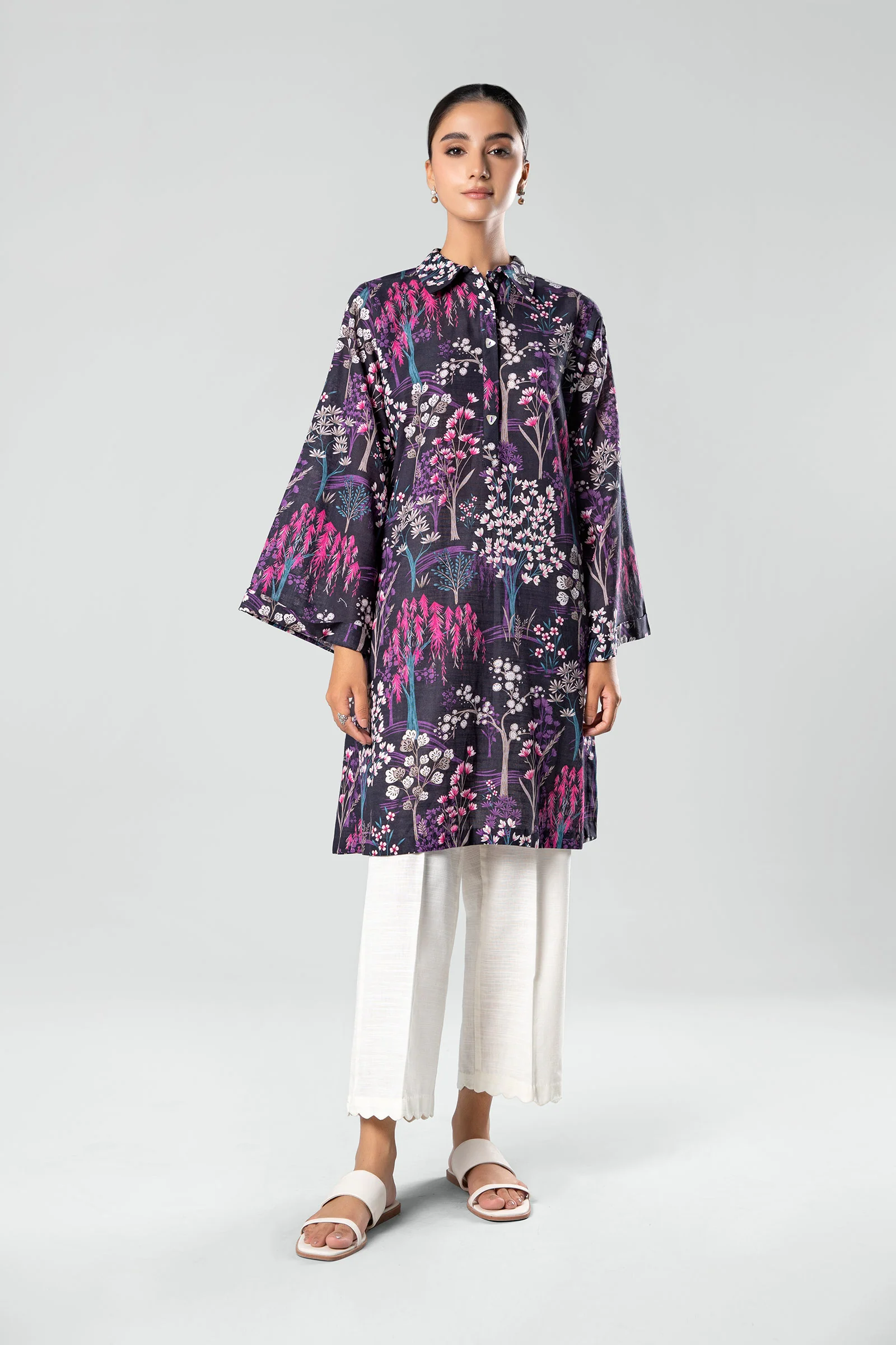 1 Piece - Khaddar Shirt | MB-US23-205-B