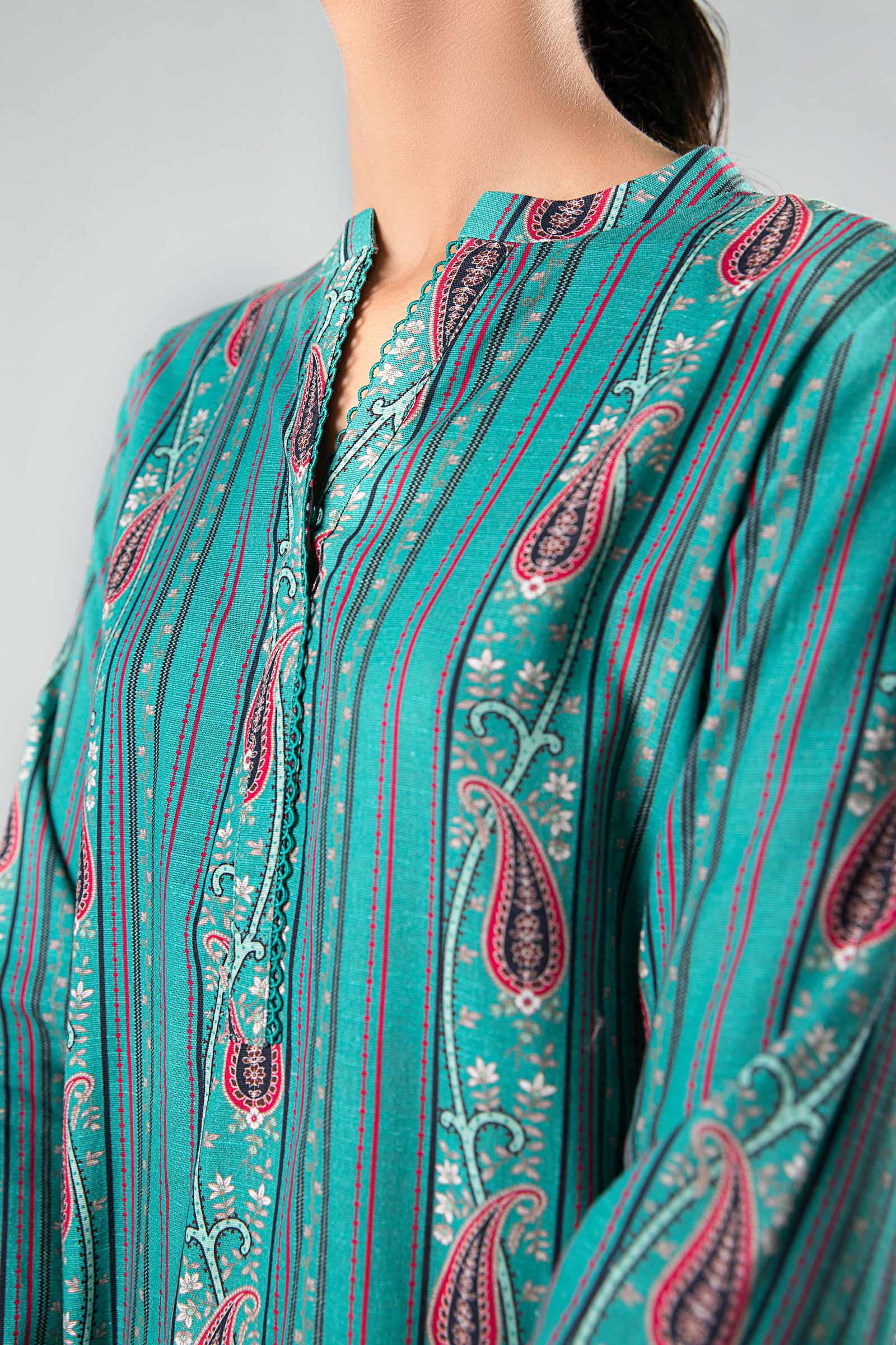 2 Piece - Khaddar Suit | MB-US23-206-B - Image 3