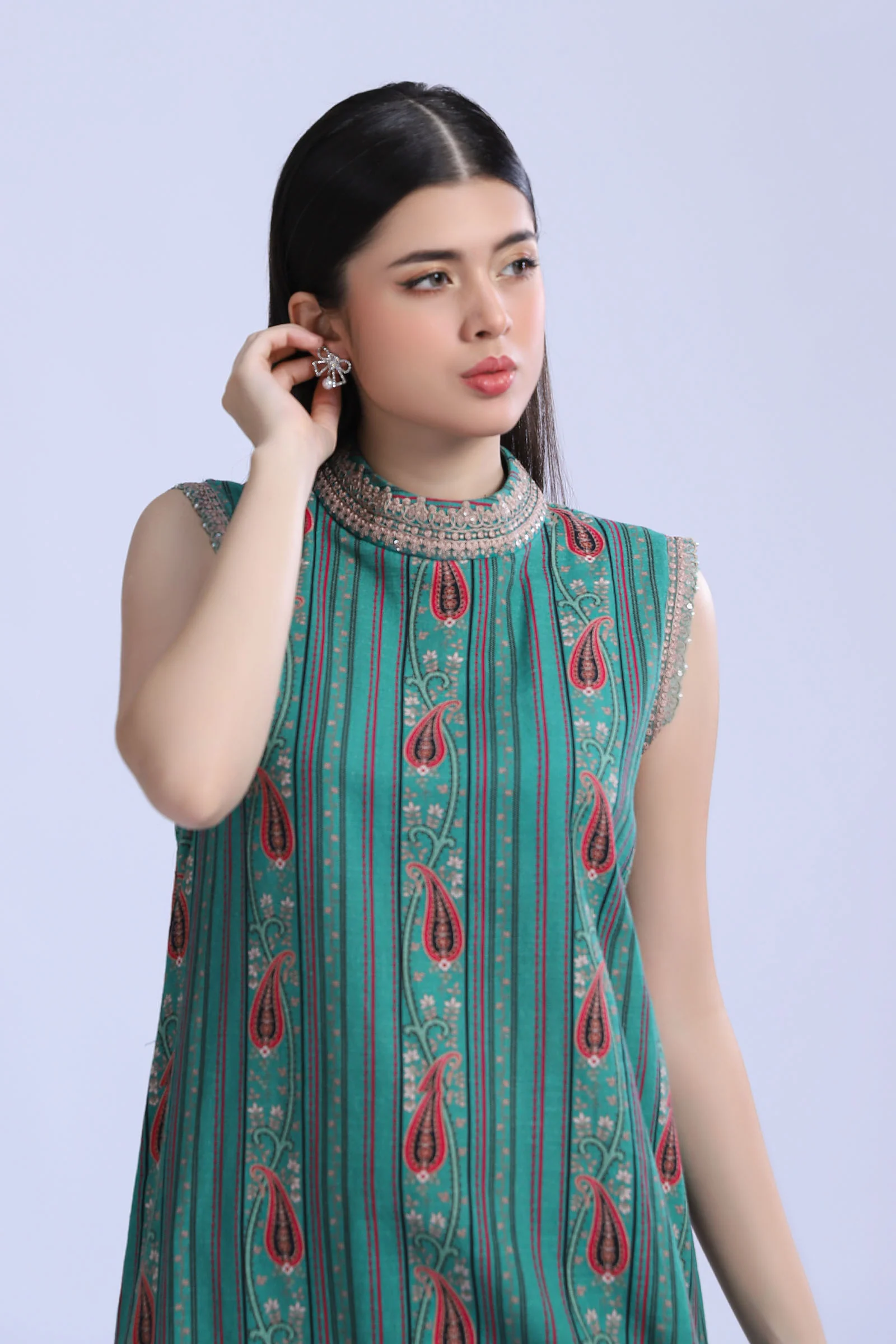 2 Piece - Khaddar Suit | MB-US23-206-B - Image 8