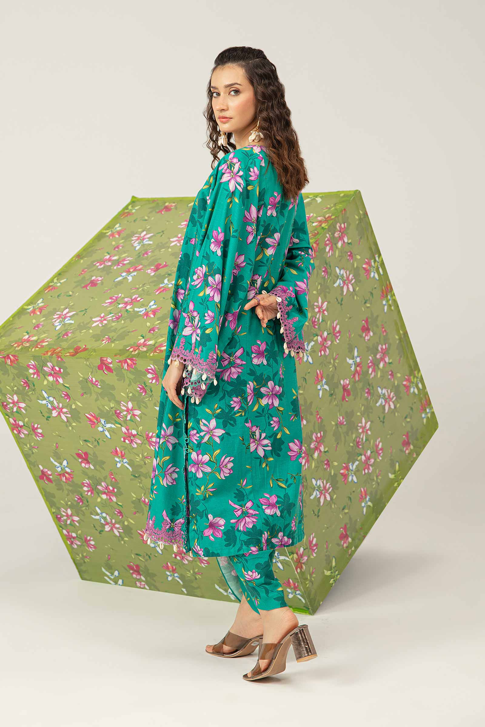 2 Piece - Khaddar Suit | MB-US23-207-A - Image 8