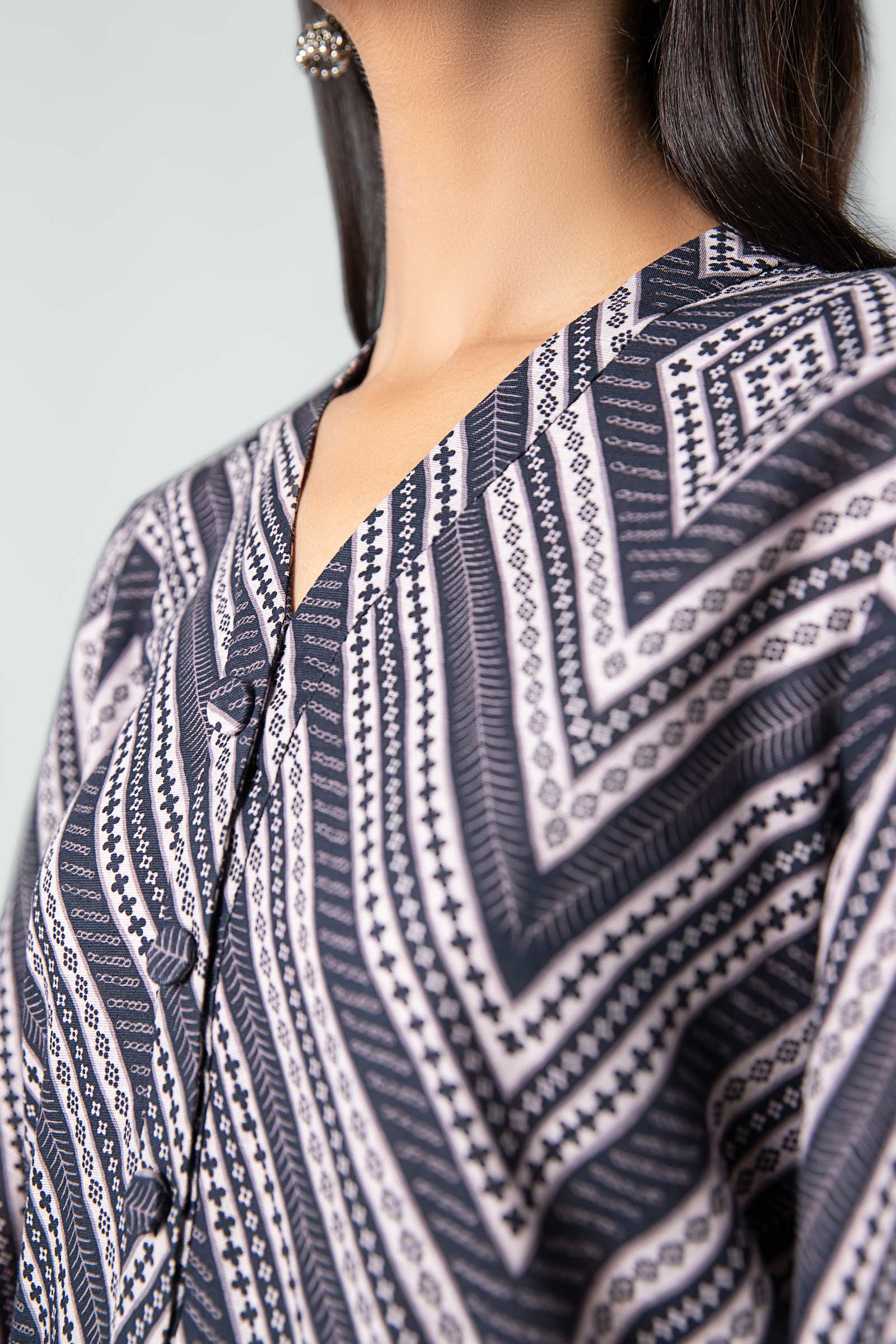 3 Piece - Khaddar Suit | MB-US23-208-A - Image 4