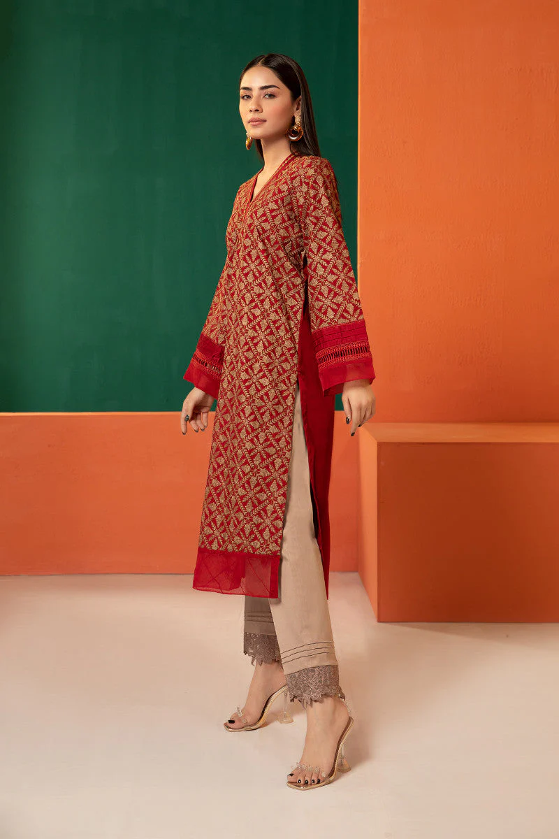 Shirt Red MB-W21-57 - Image 3