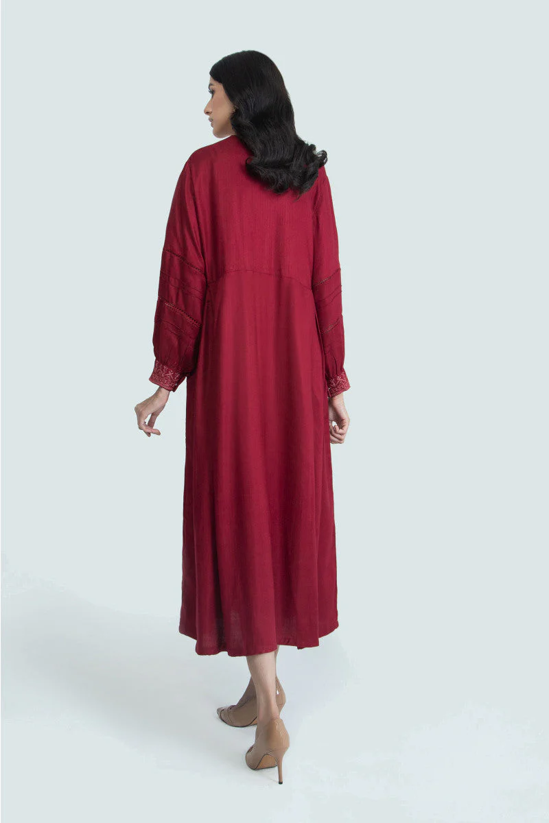 Shirt Maroon MB-W22-102 - Image 3