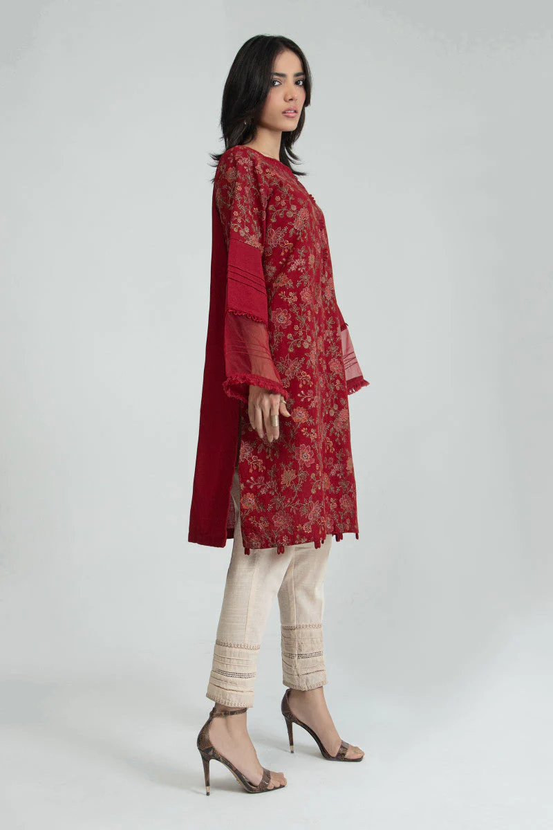 Shirt Maroon MB-W22-218 - Image 3