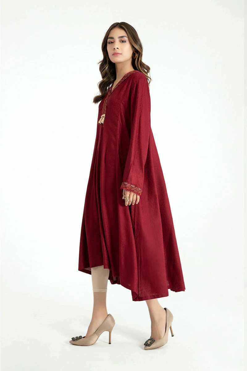 Shirt Maroon MB-W22-56 - Image 3