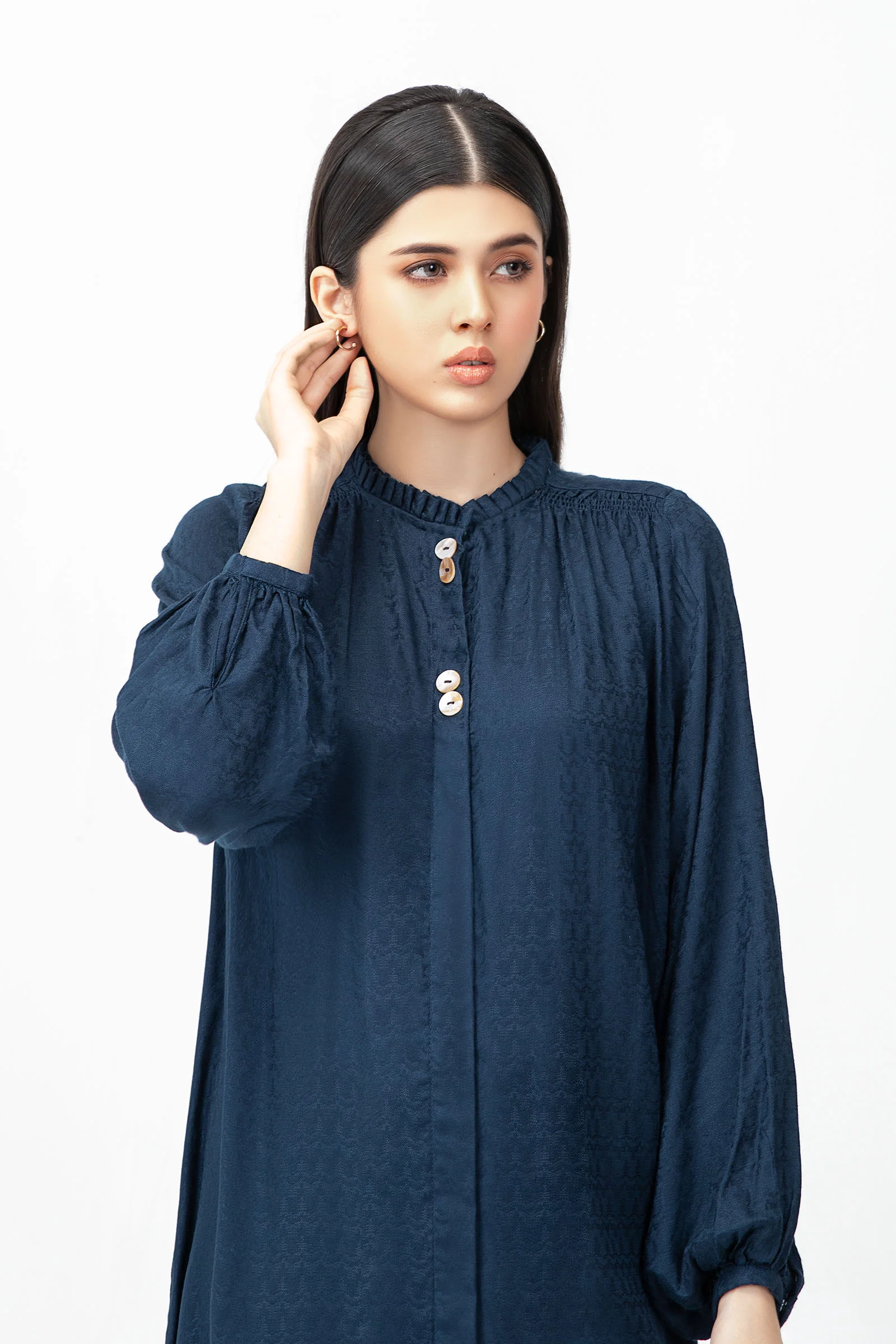 Shirt Teal blue MB-W23-125 - Image 2