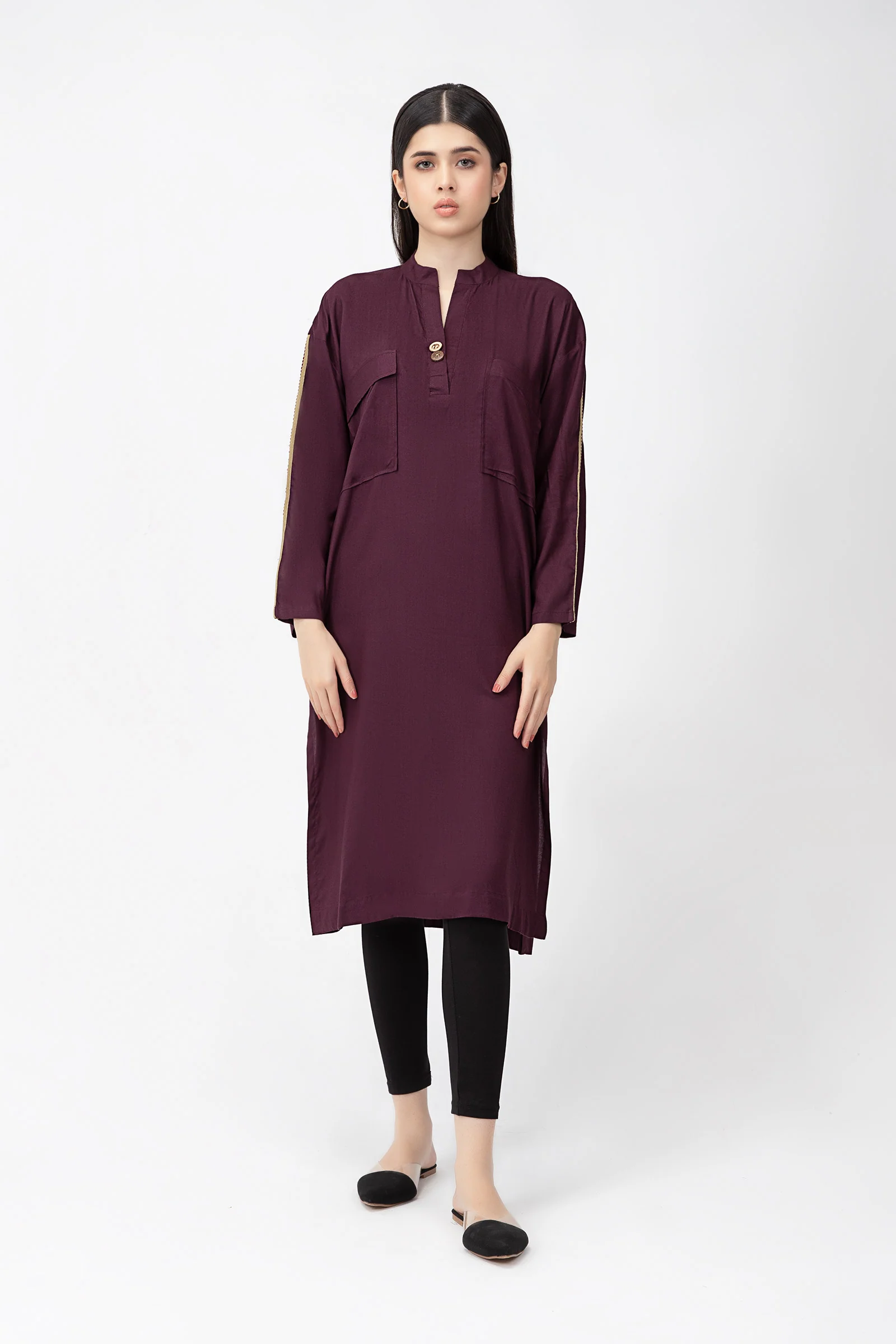Shirt Burgundy
