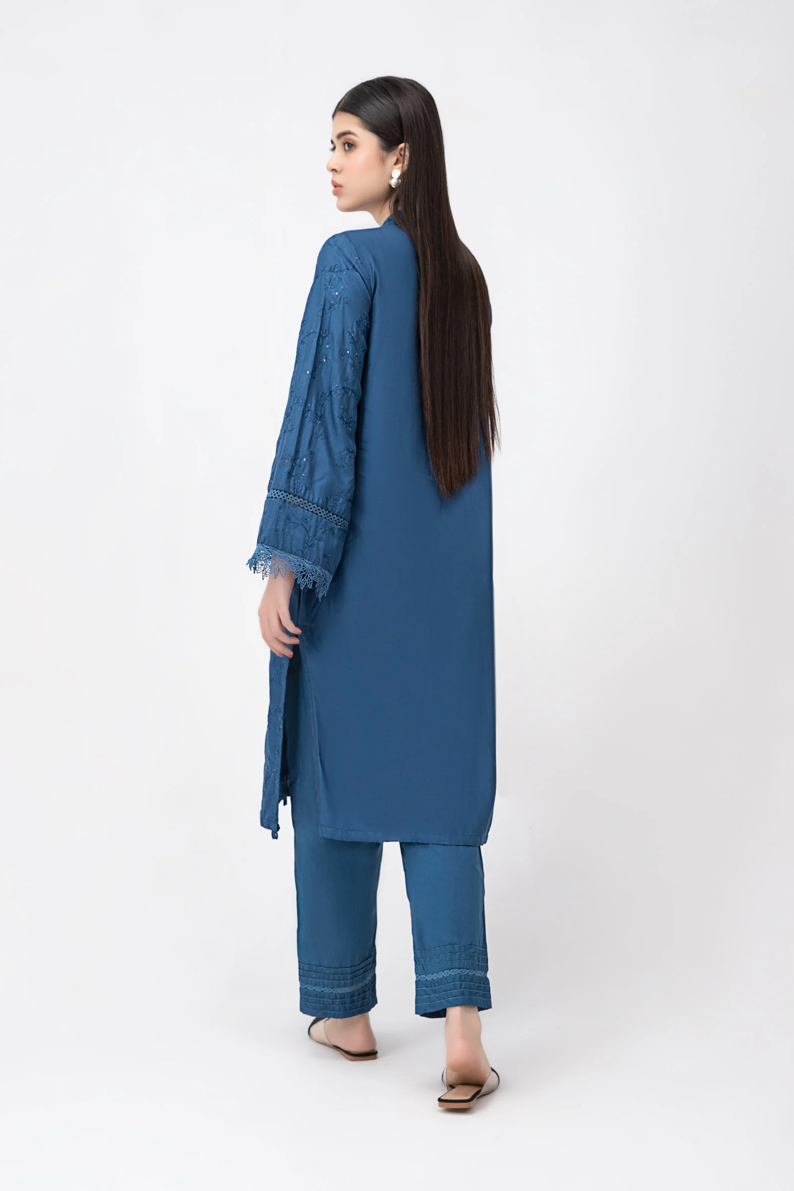 Shirt Teal blue MB-W23-27 - Image 4