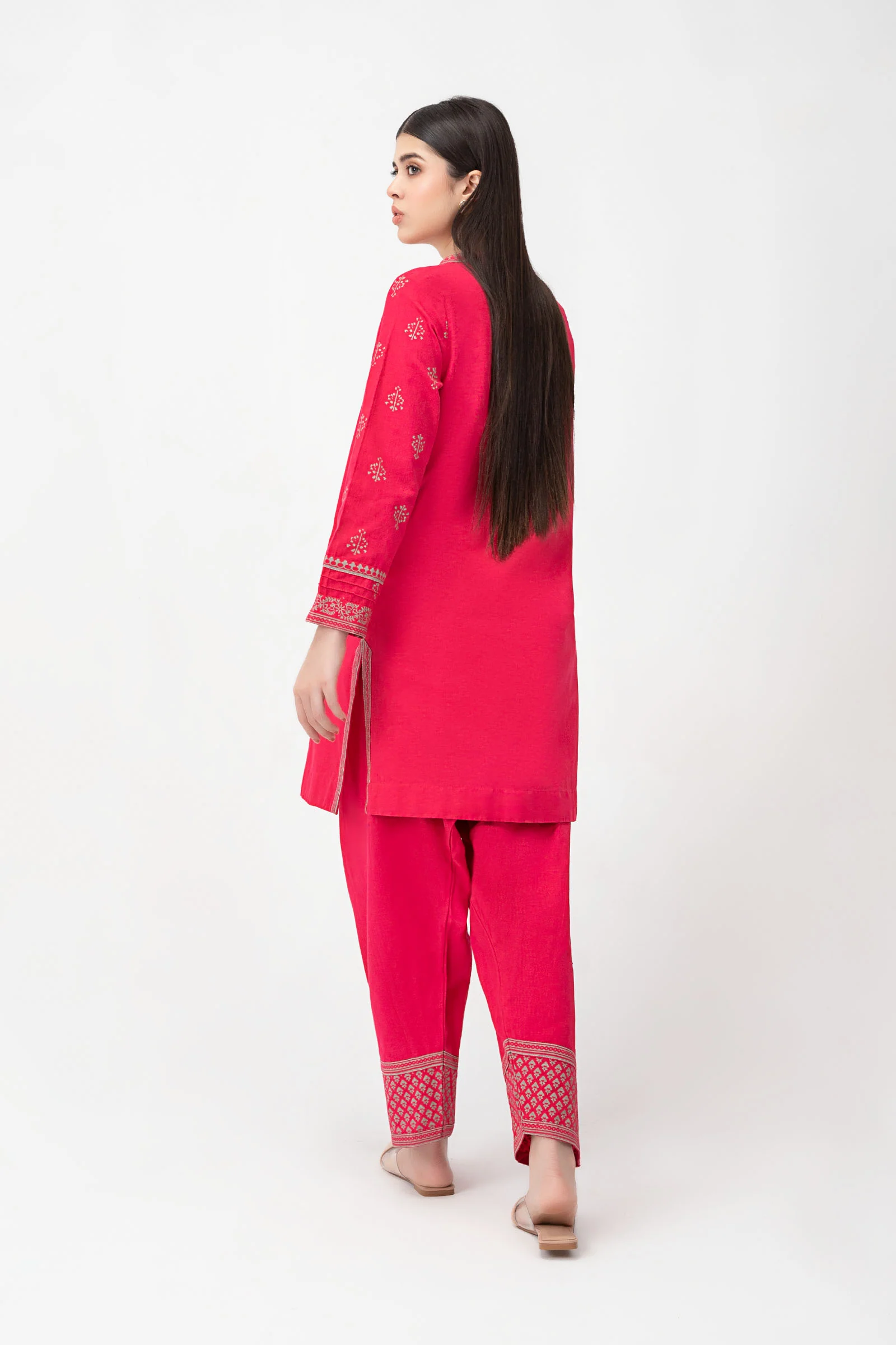 Suit Fuchsia Pink MB-W23-73 - Image 4