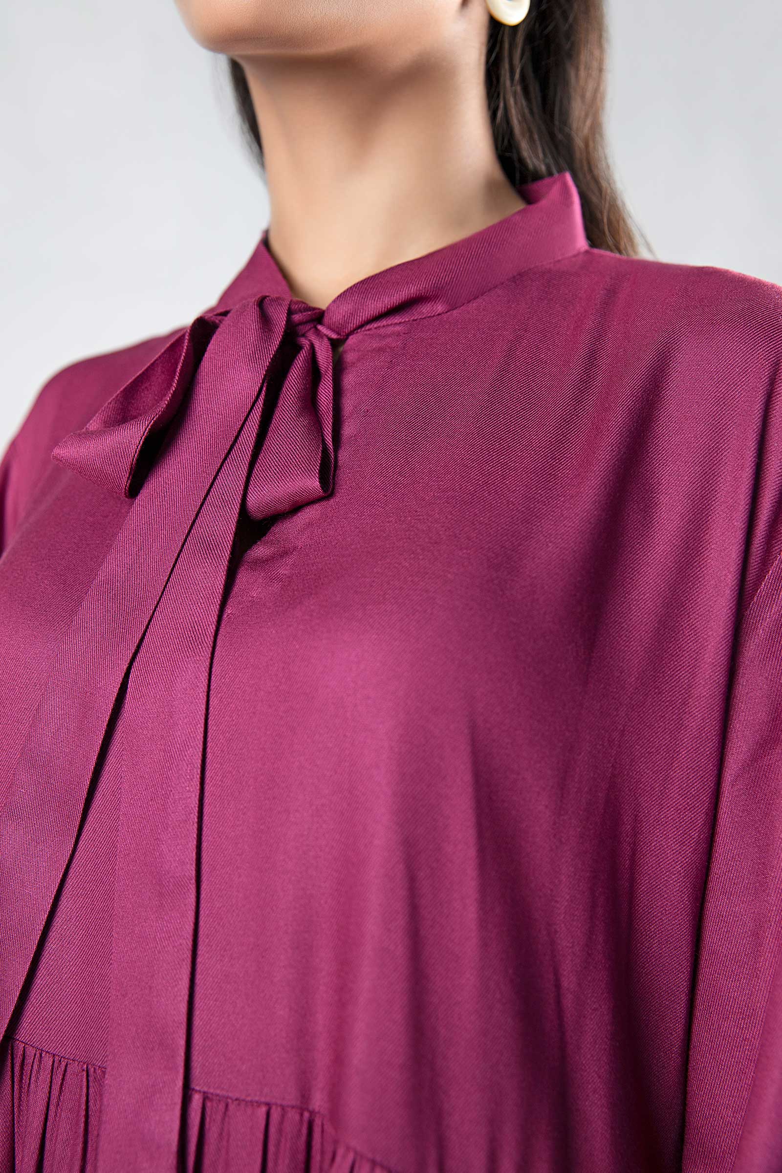 Embroidered Twill Dress - Image 4