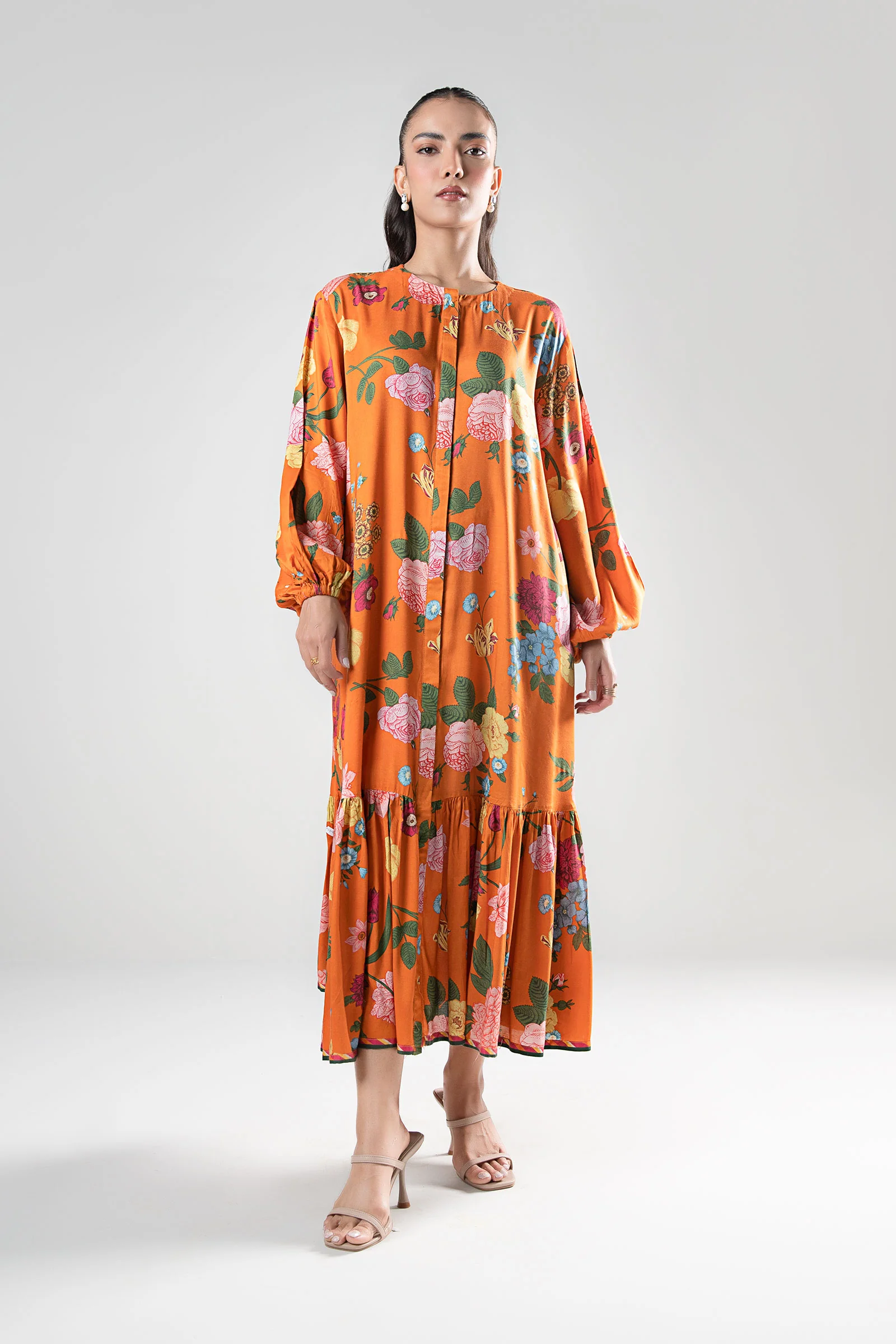 Printed Viscose Dress - Image 2