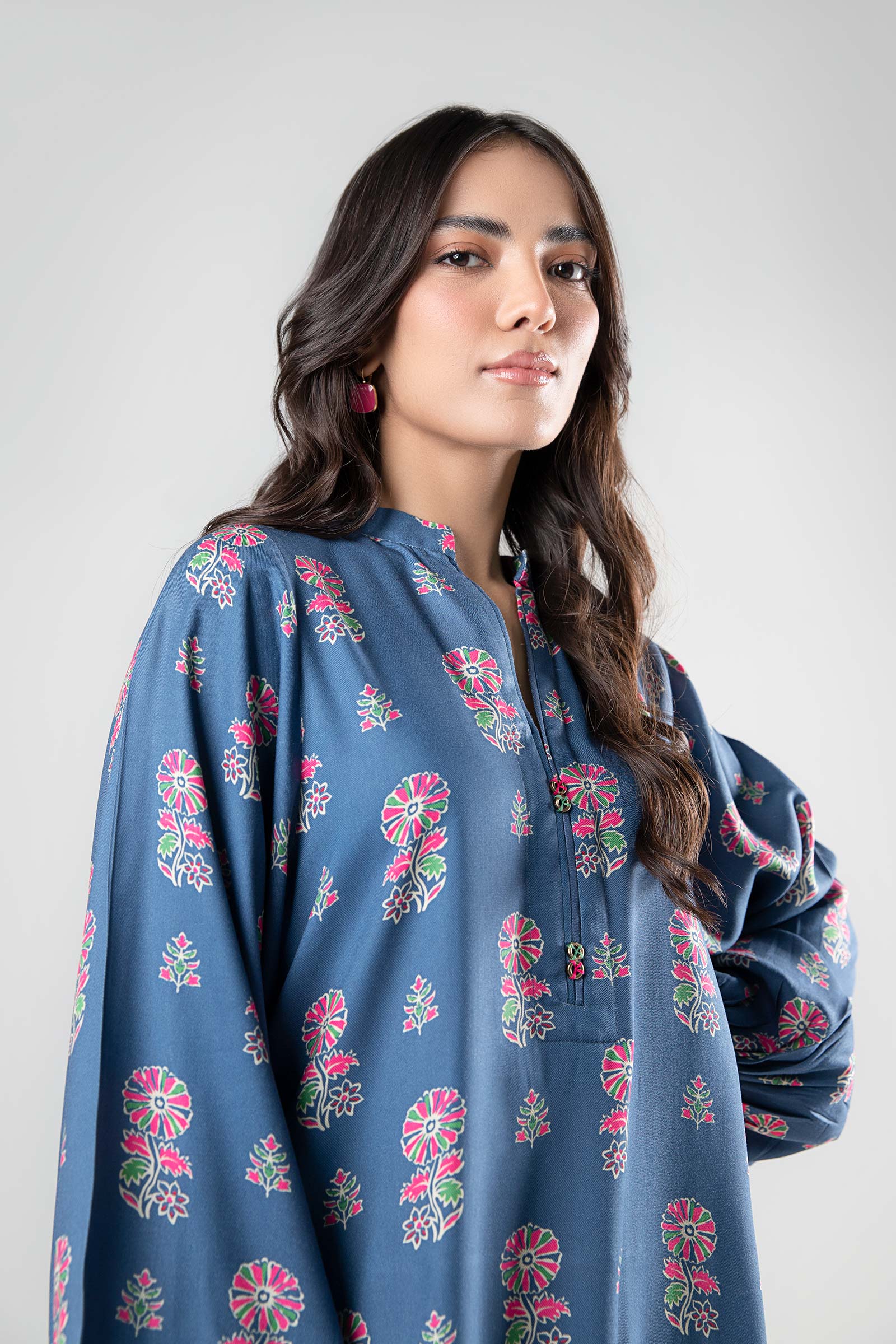 2 Pc Printed Twill Suit - Image 2
