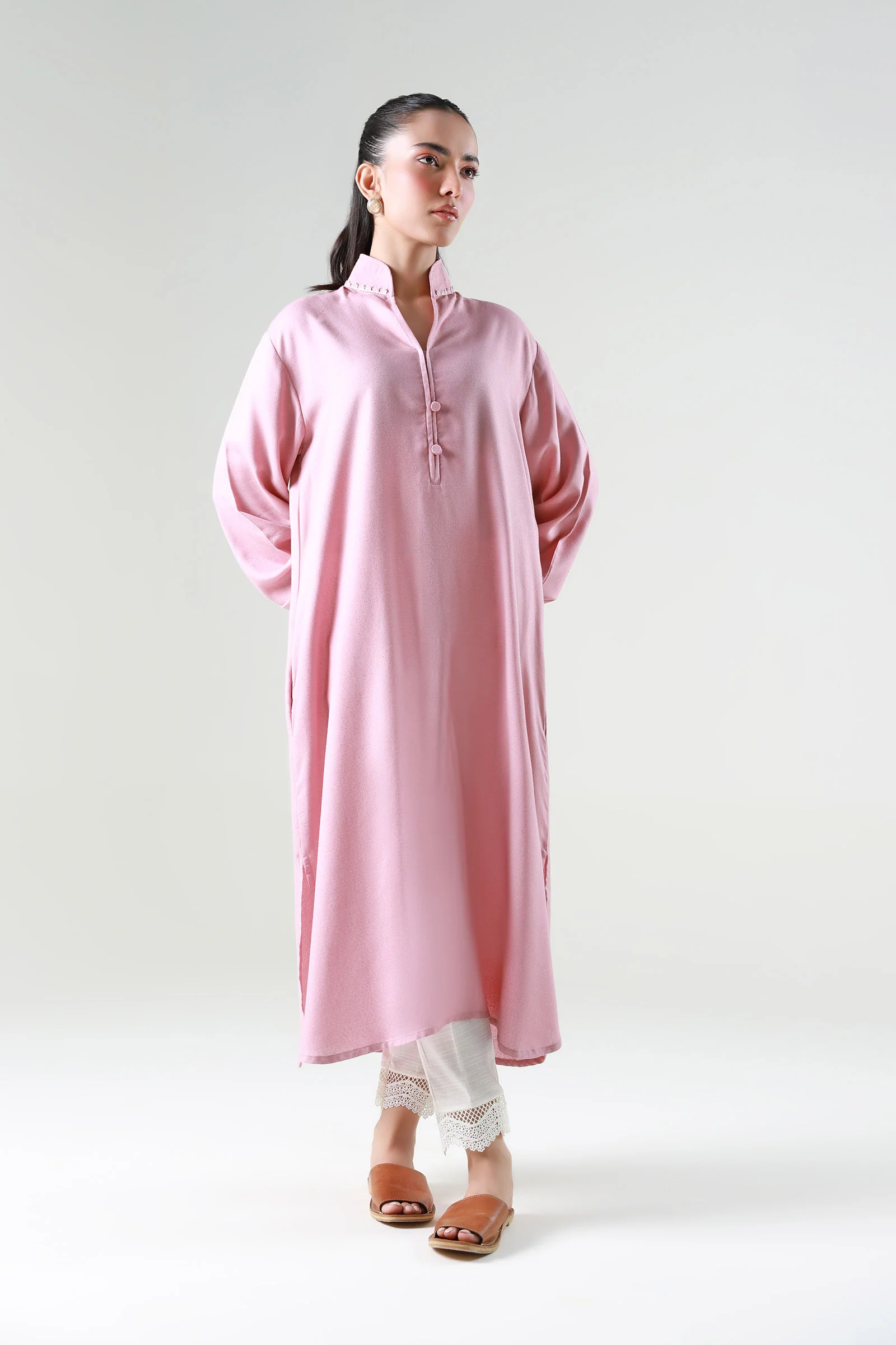 Dyed Rib Karandi Shirt - Image 2