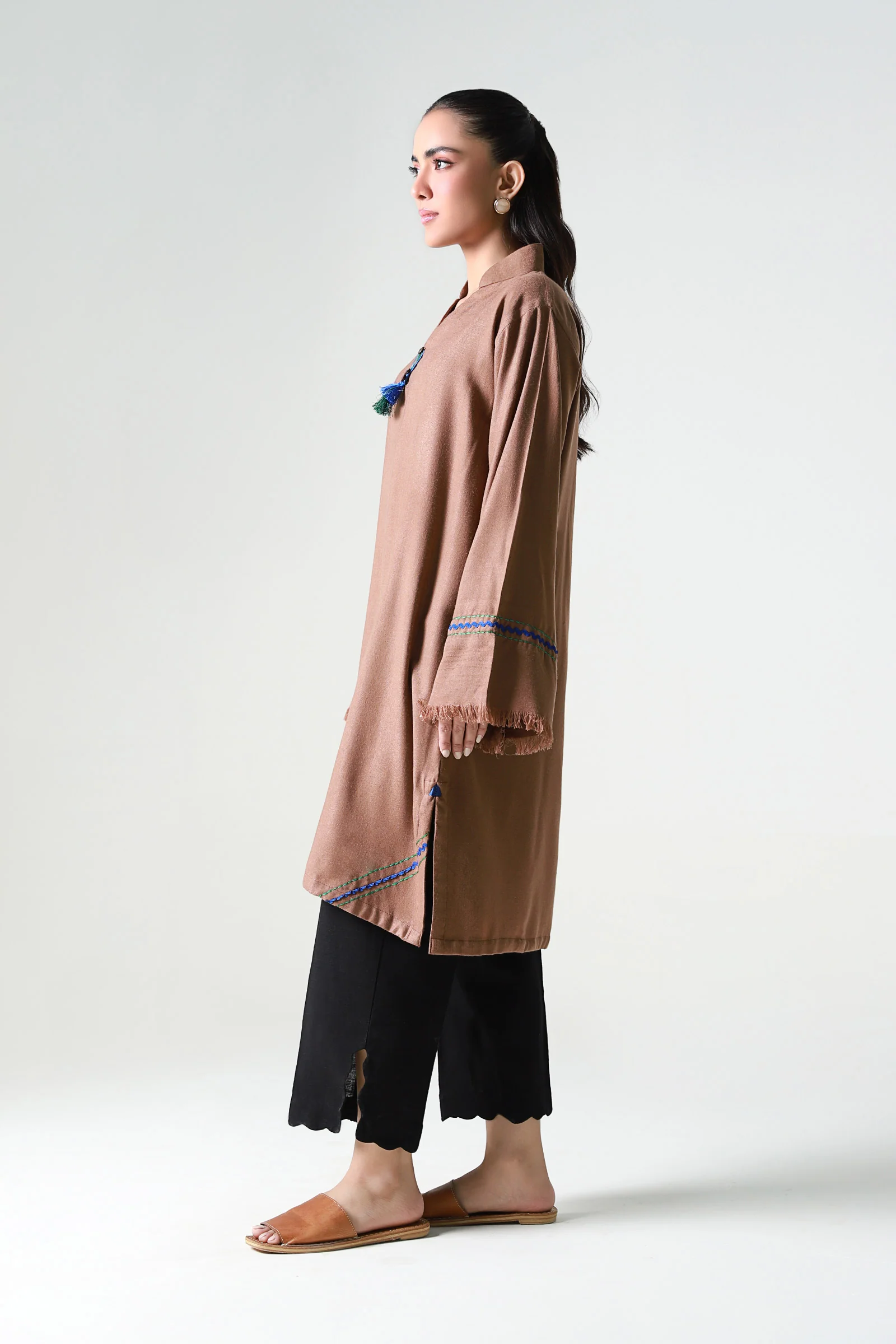 Dyed Wool Shirt - Image 5