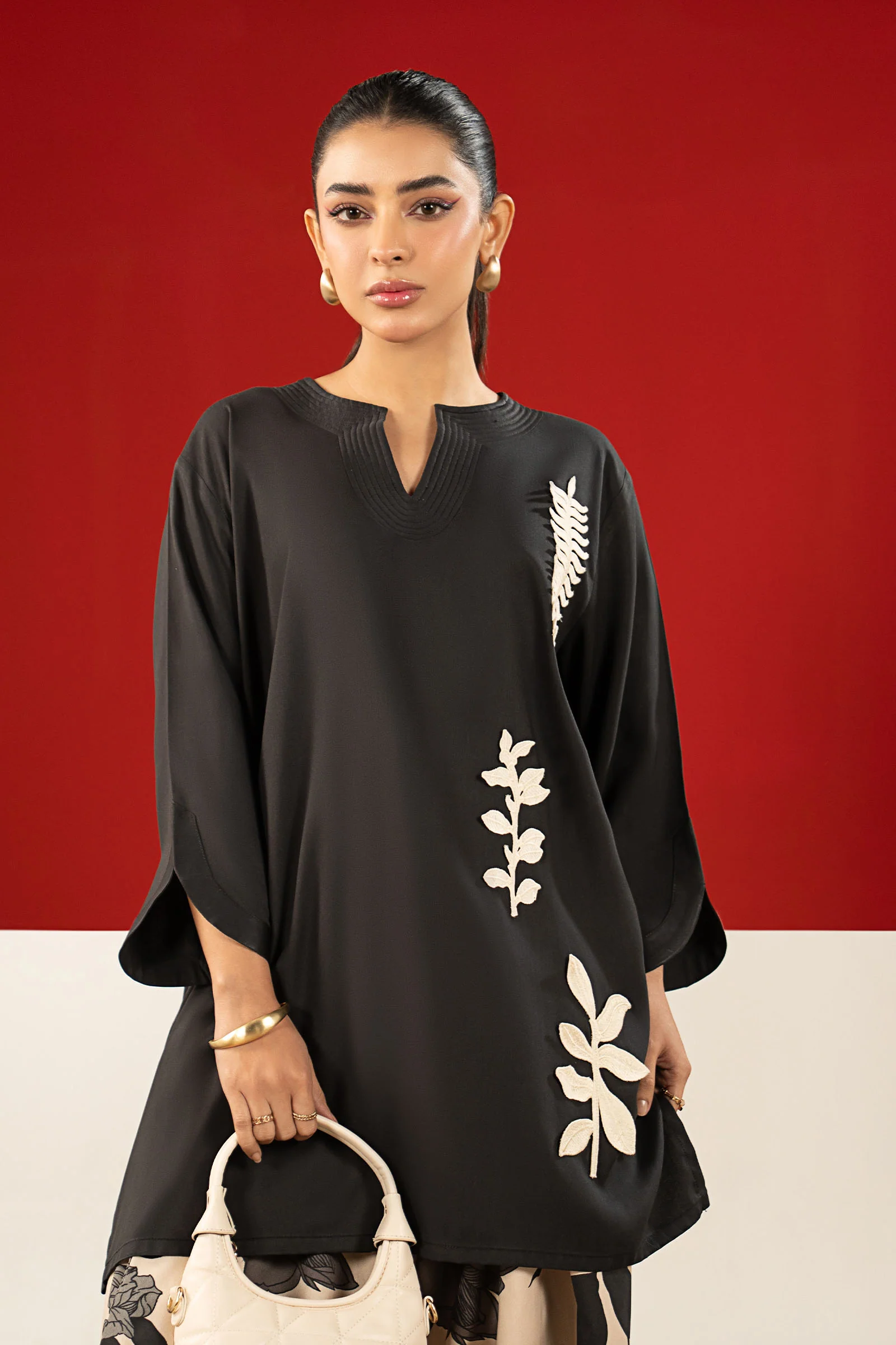 2 Pc Embroidered Twill Suit - Image 5