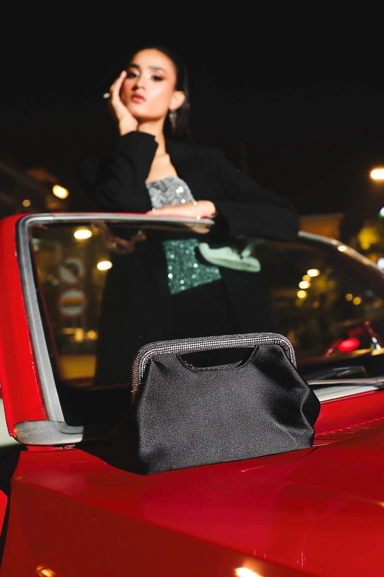 Crystal Hande Bag