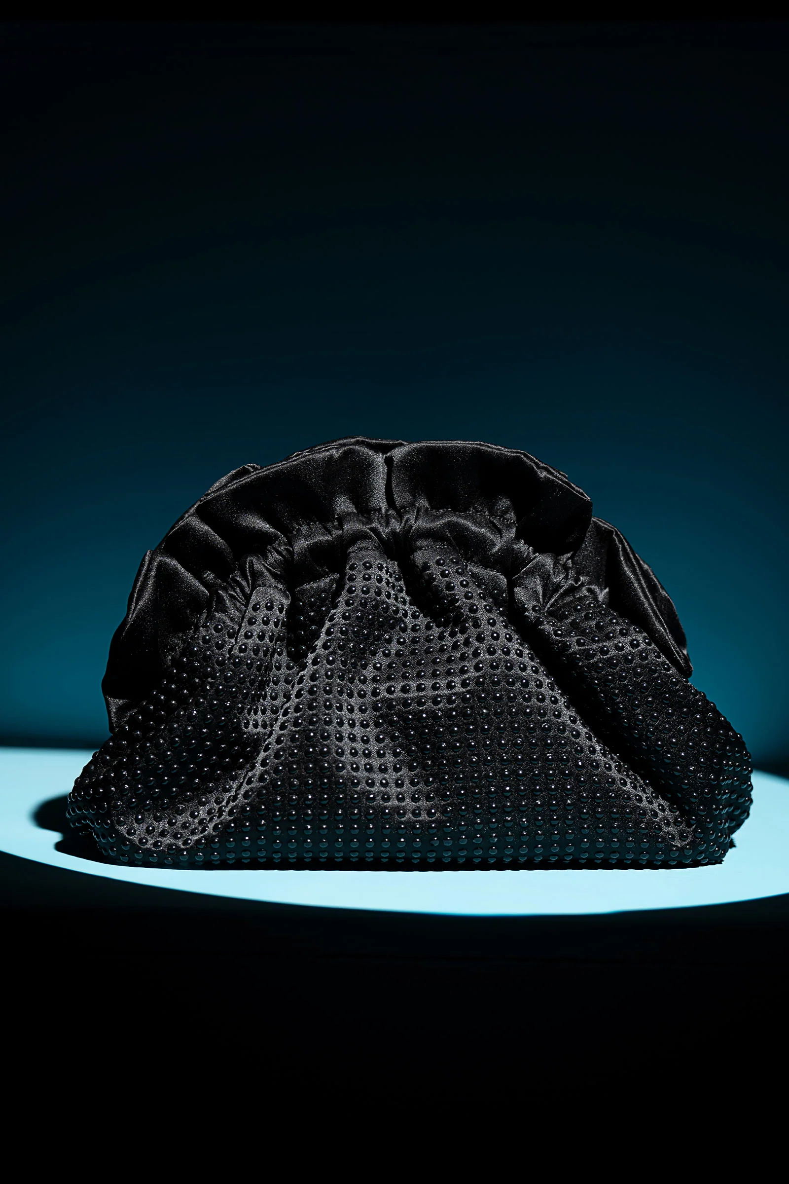 Ruched Pearl Clutch - Image 4