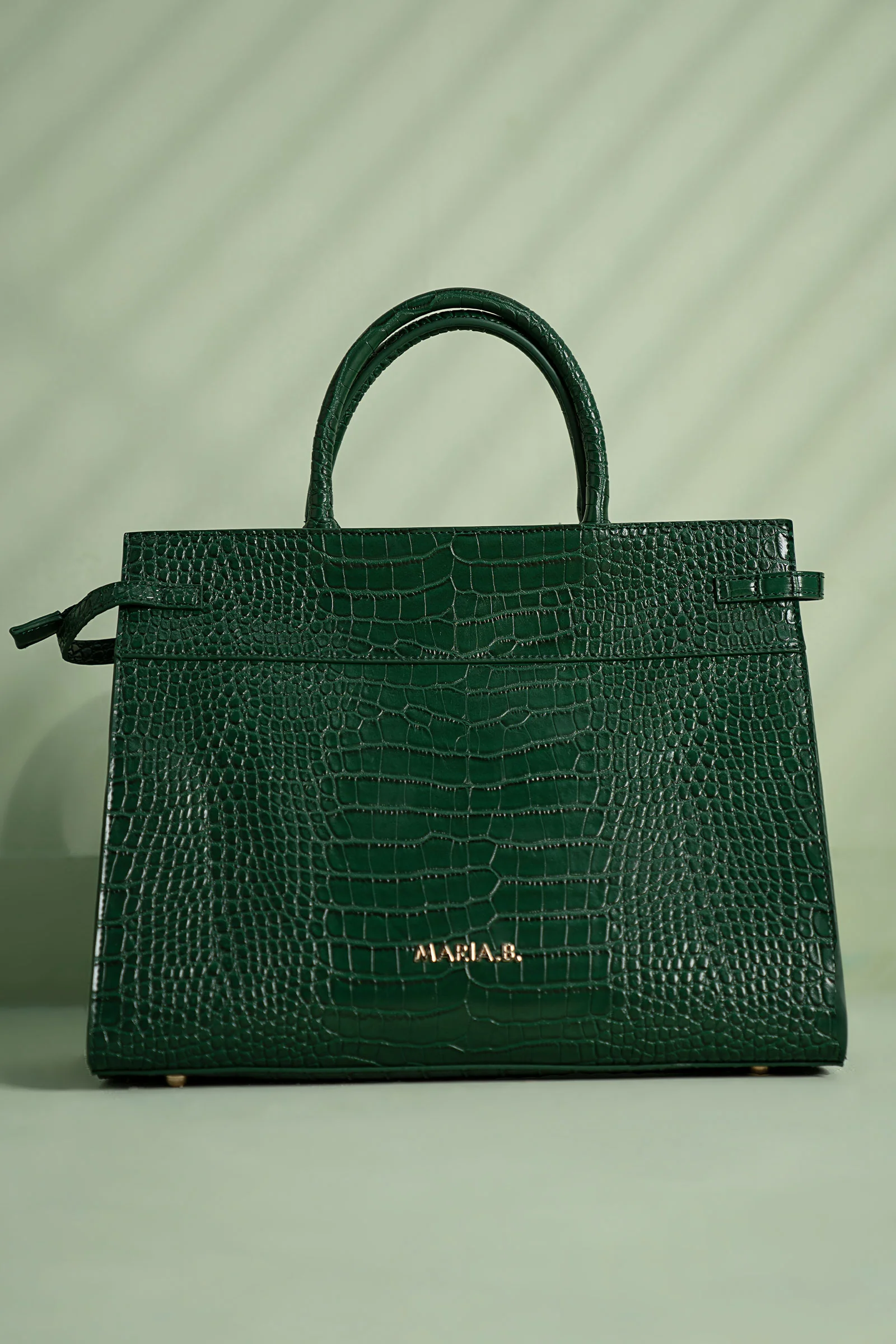 Belted Croc Tote - Image 5