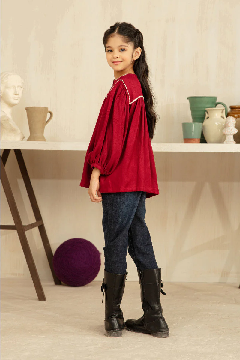 Shirt Red MBK-W22-04 - Image 3