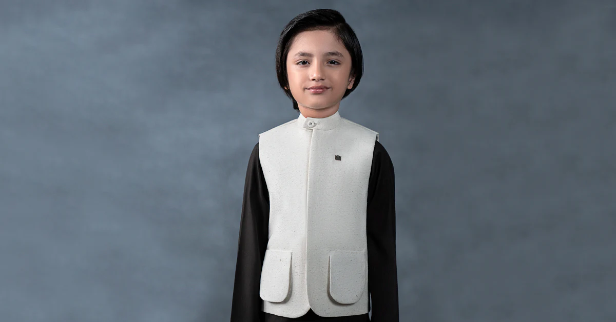 Natural Karandi Waistcoat - Image 6