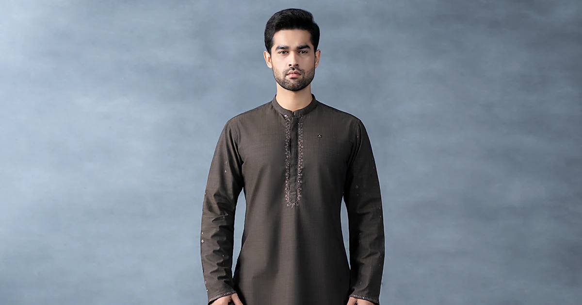 2 Piece Blended Khaddar Suit - Image 7