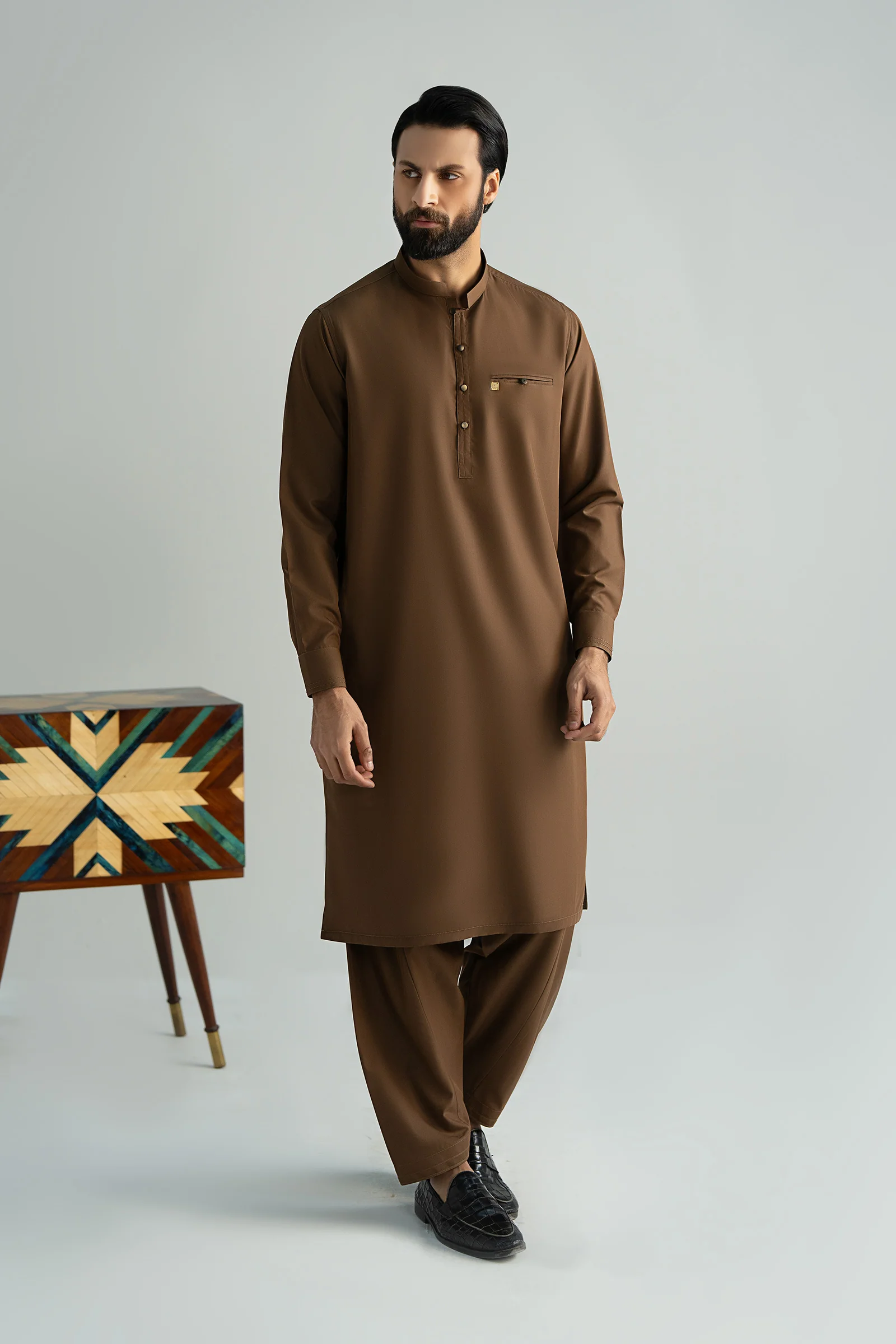 2 Piece Blended Suit - Image 3