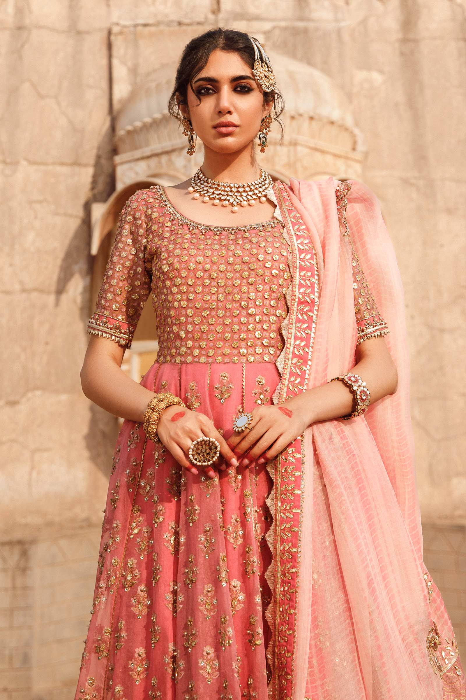 Maria B. Couture Pink MC-701 - Image 3