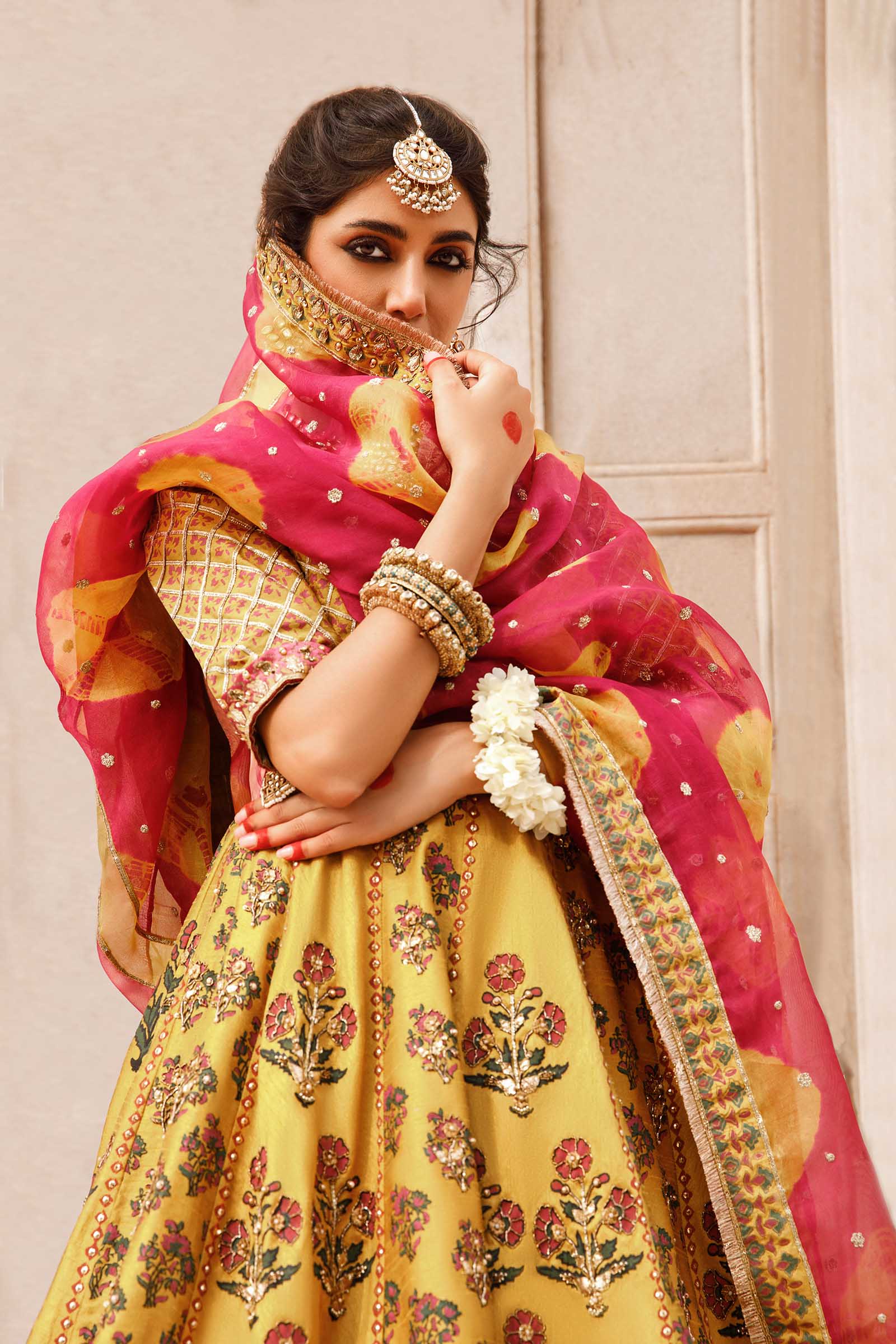 Maria B. Couture Mustard MC-703 - Image 2