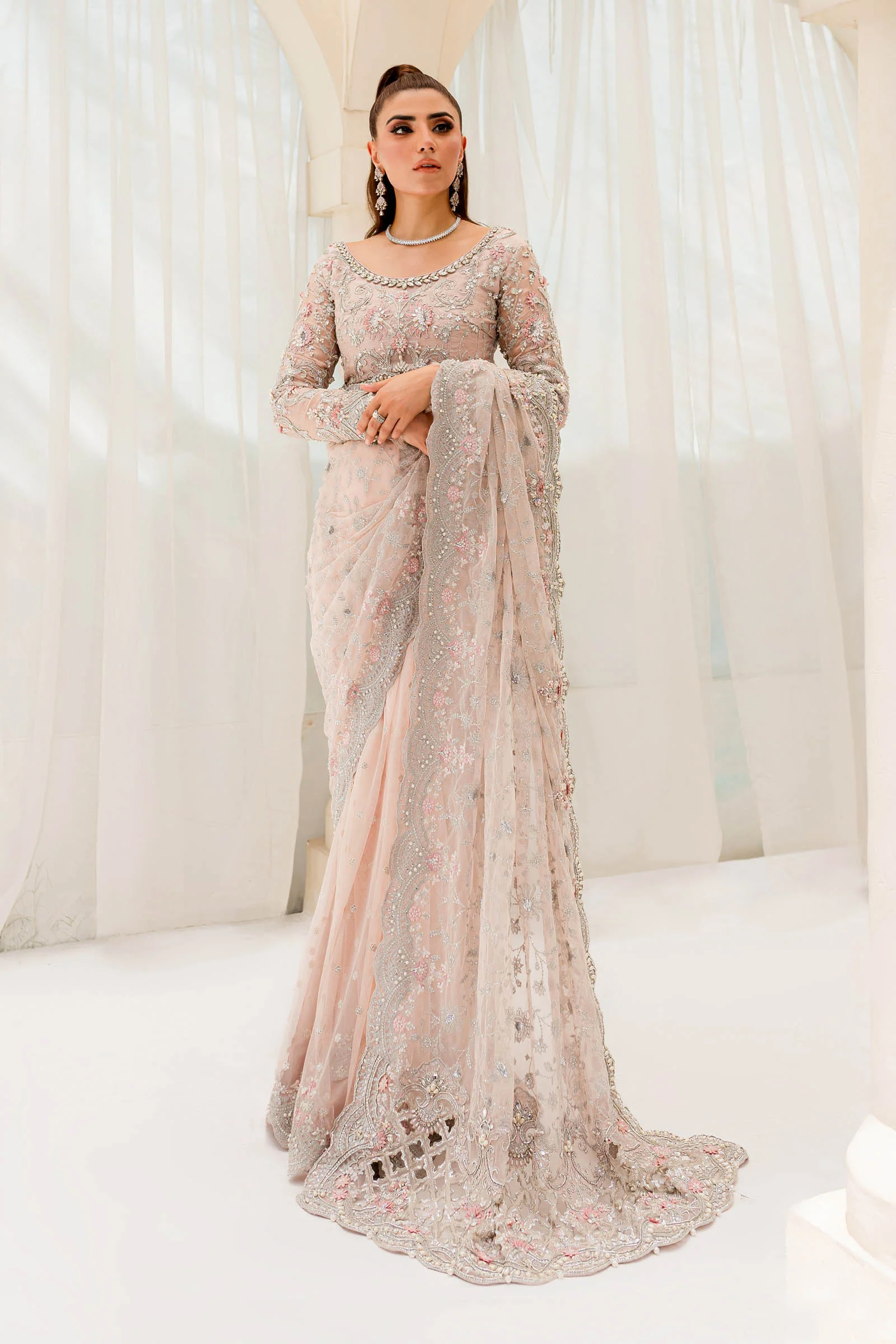 Maria B. Couture Pale Pink MC-909 - Image 5