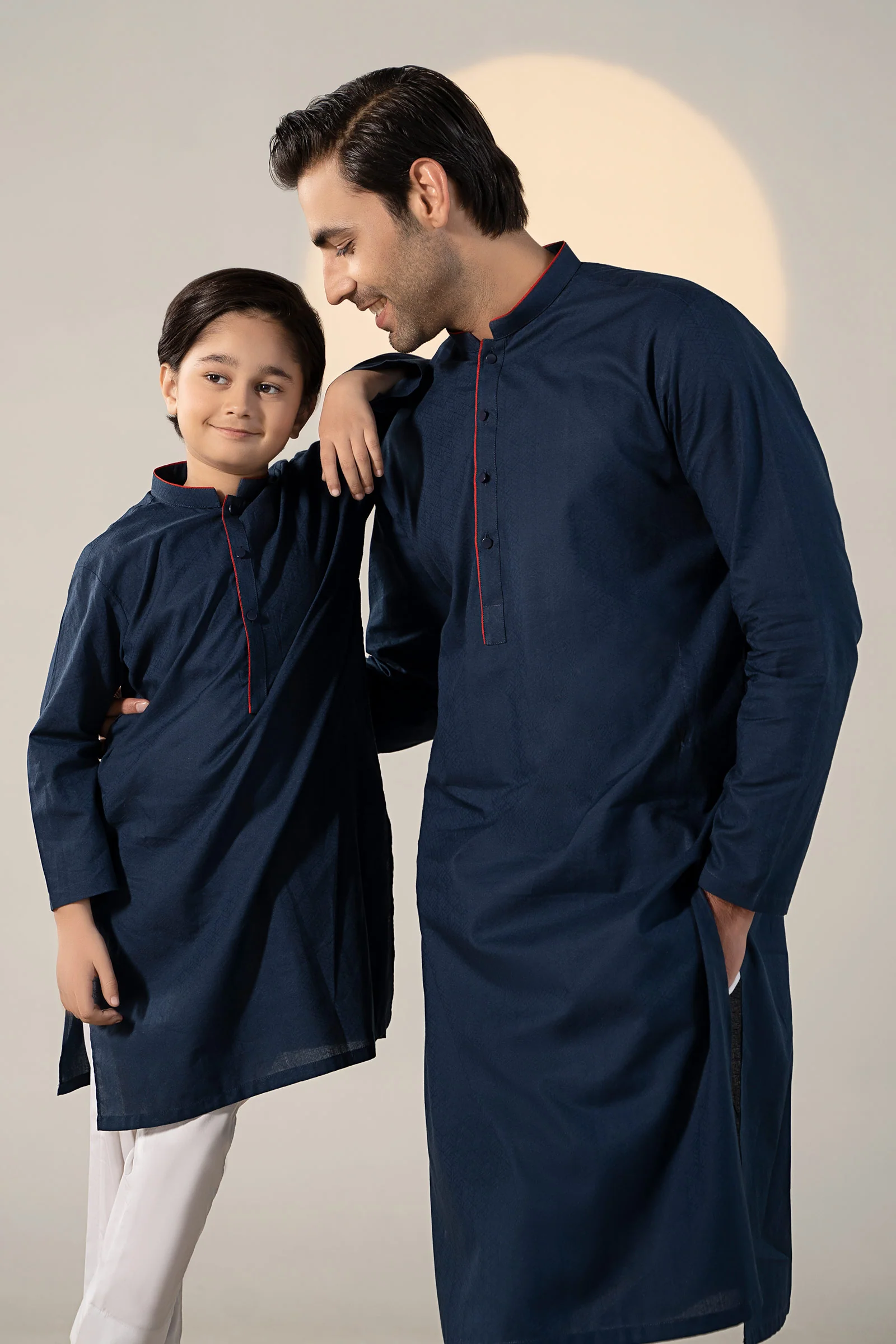 Dyed Dobby Kurta - Image 3