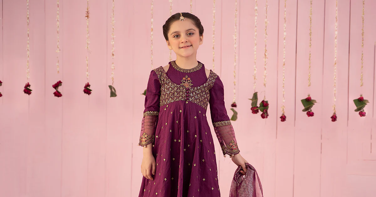 3 Piece Embroidered Dobby Suit - Image 8