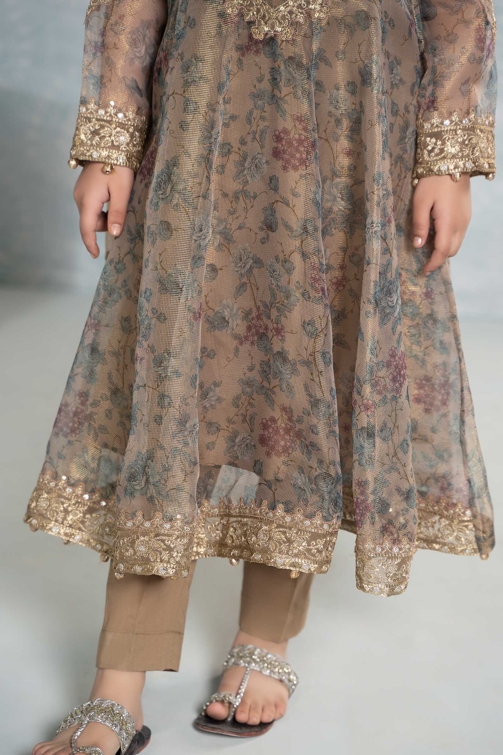 3 Piece Masoori Net Suit - Image 4