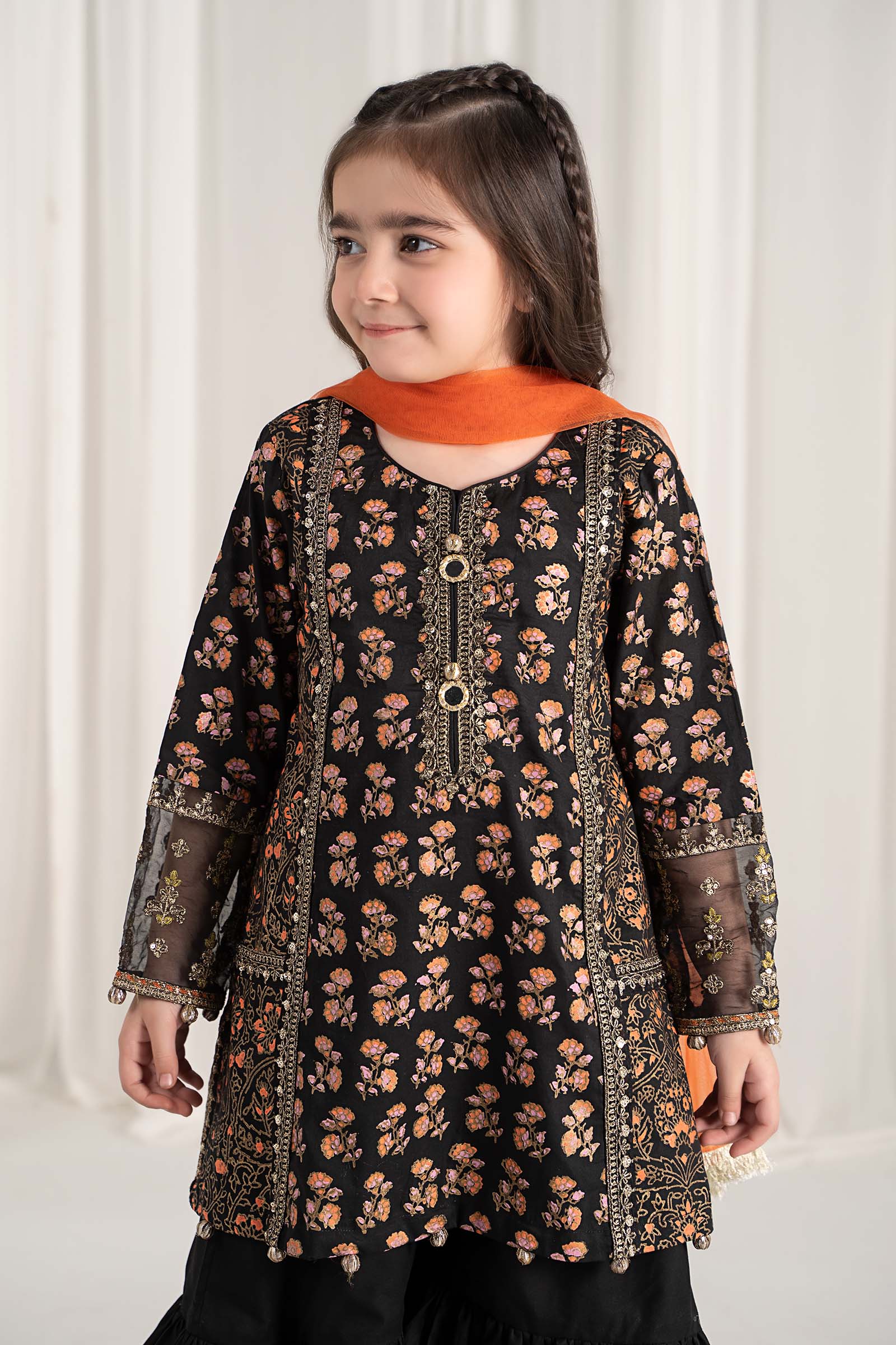 3 Piece Embroidered Lawn Suit - Image 2