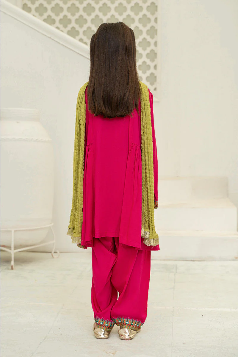 Suit Pink MKD-W22-27 - Image 4