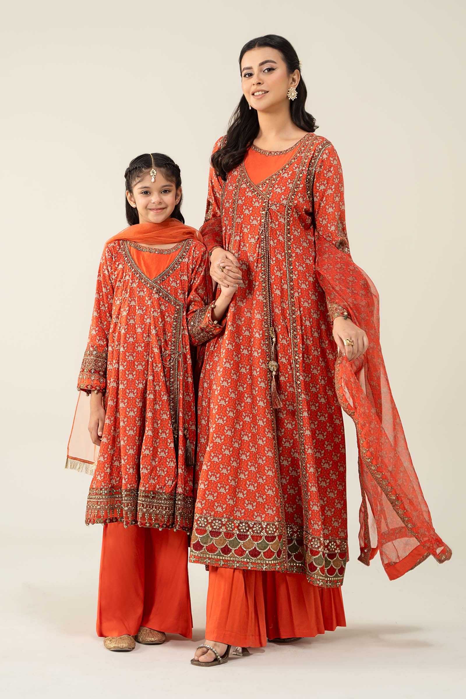 3 Piece Printed Linen Suit - Image 2