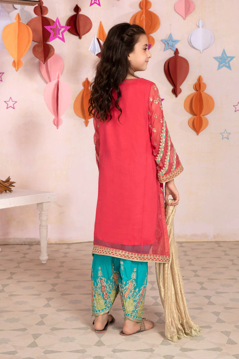 Suit Carrot Pink MKS-EA21-17 - Image 3