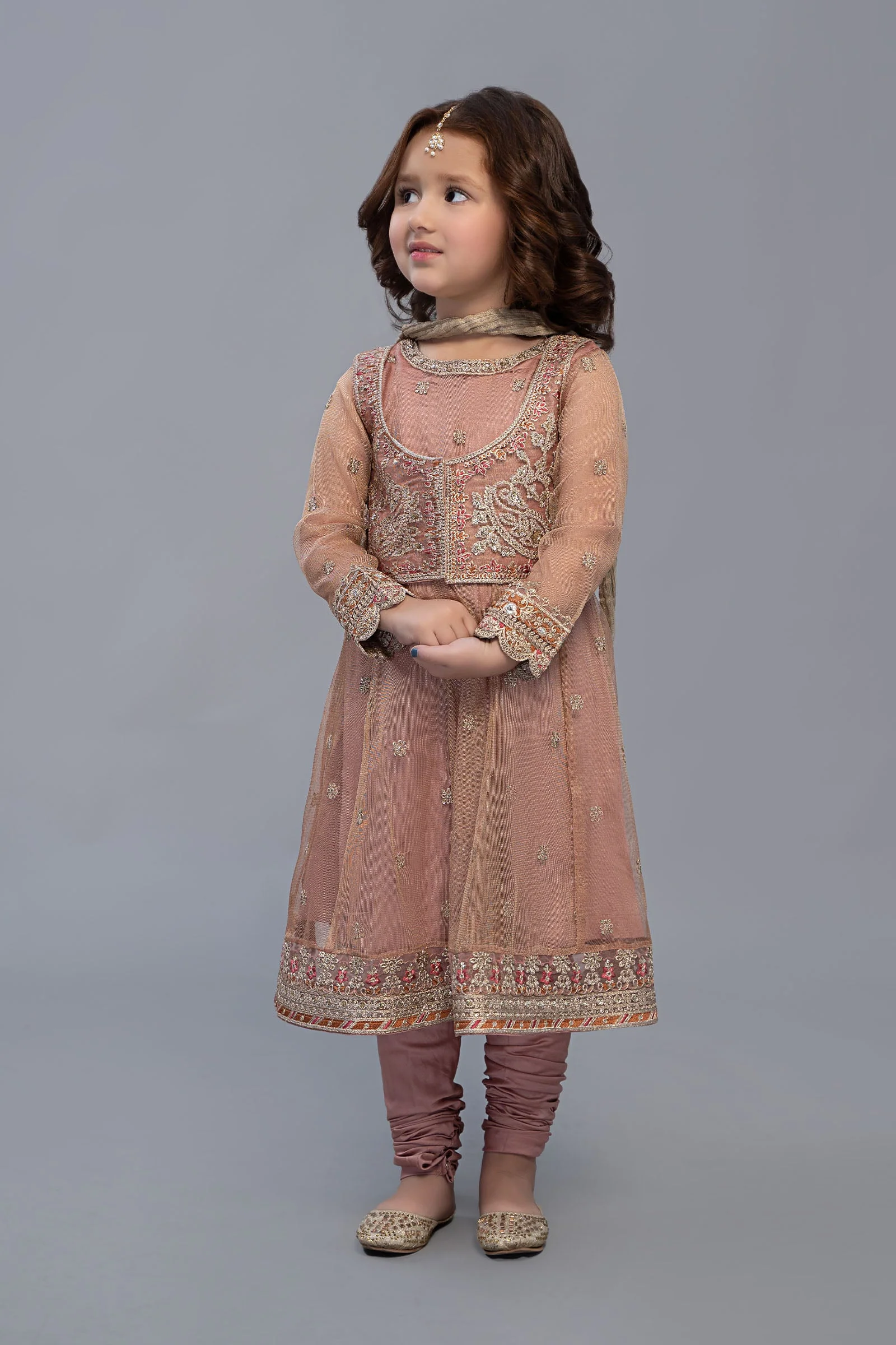 3 Piece Embroidered Suit
