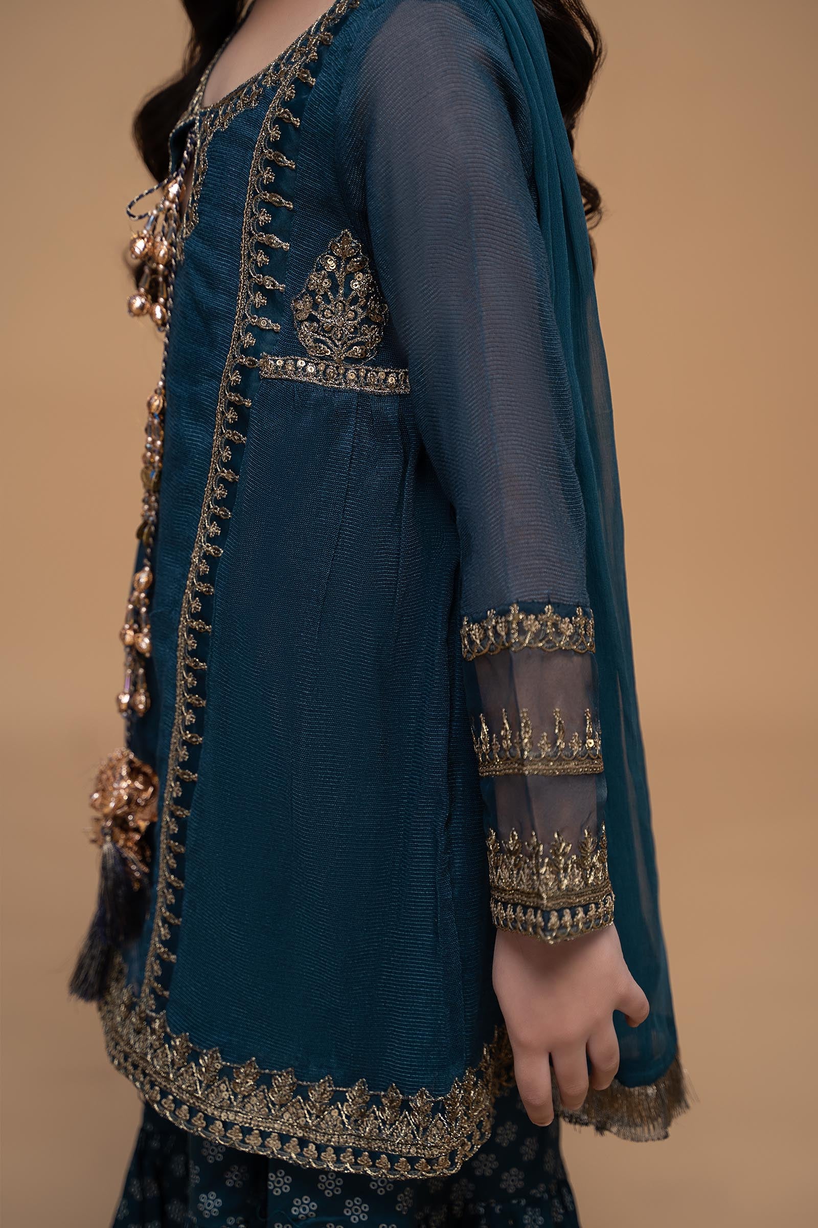 Suit Teal Blue MKS-EF23-12 - Image 6