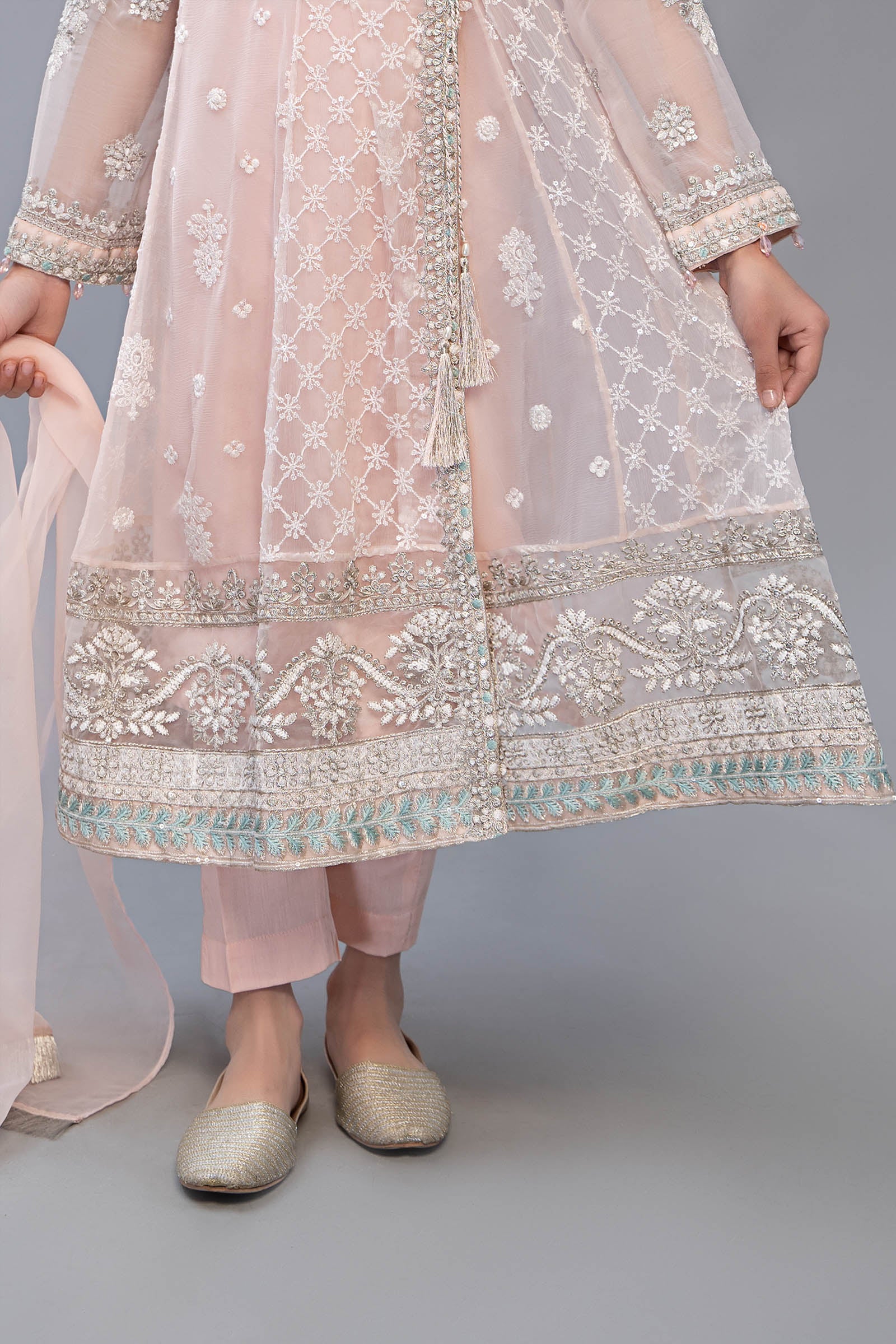 3 Piece Embroidered Suit - Image 5